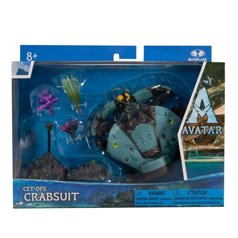 Avatar: The Way of Water Deluxe Medium Actionfiguren CET-OPS Crabsuit termékfotó