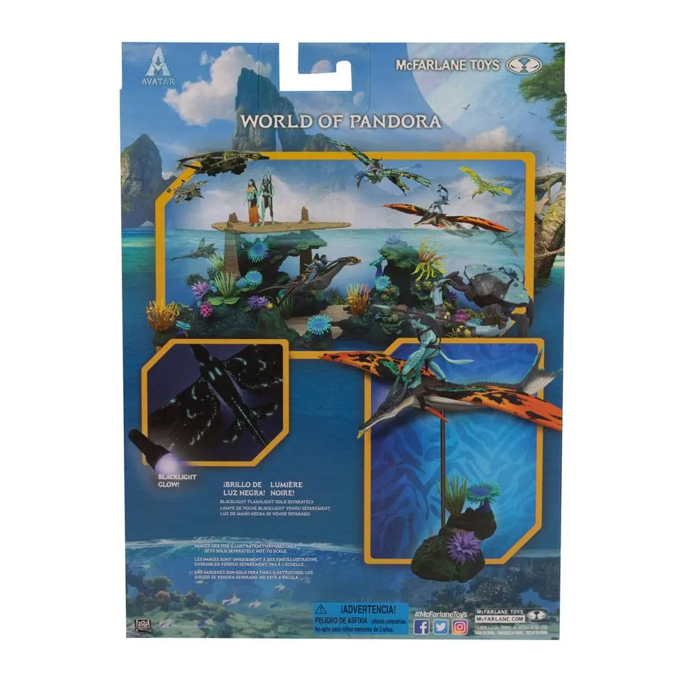 Avatar: The Way of Water Deluxe Large Actionfiguren Tonowari & Skimwing Produktfoto