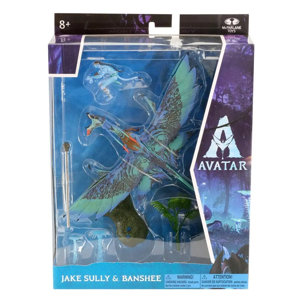 Avatar - Aufbruch nach Pandora Deluxe Large Actionfiguren Jake Sully & Banshee termékfotó