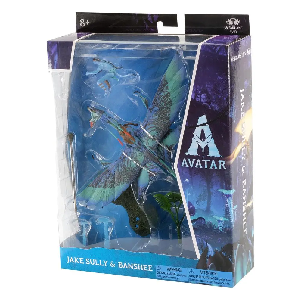 Avatar - Aufbruch nach Pandora Deluxe Large Actionfiguren Jake Sully & Banshee termékfotó