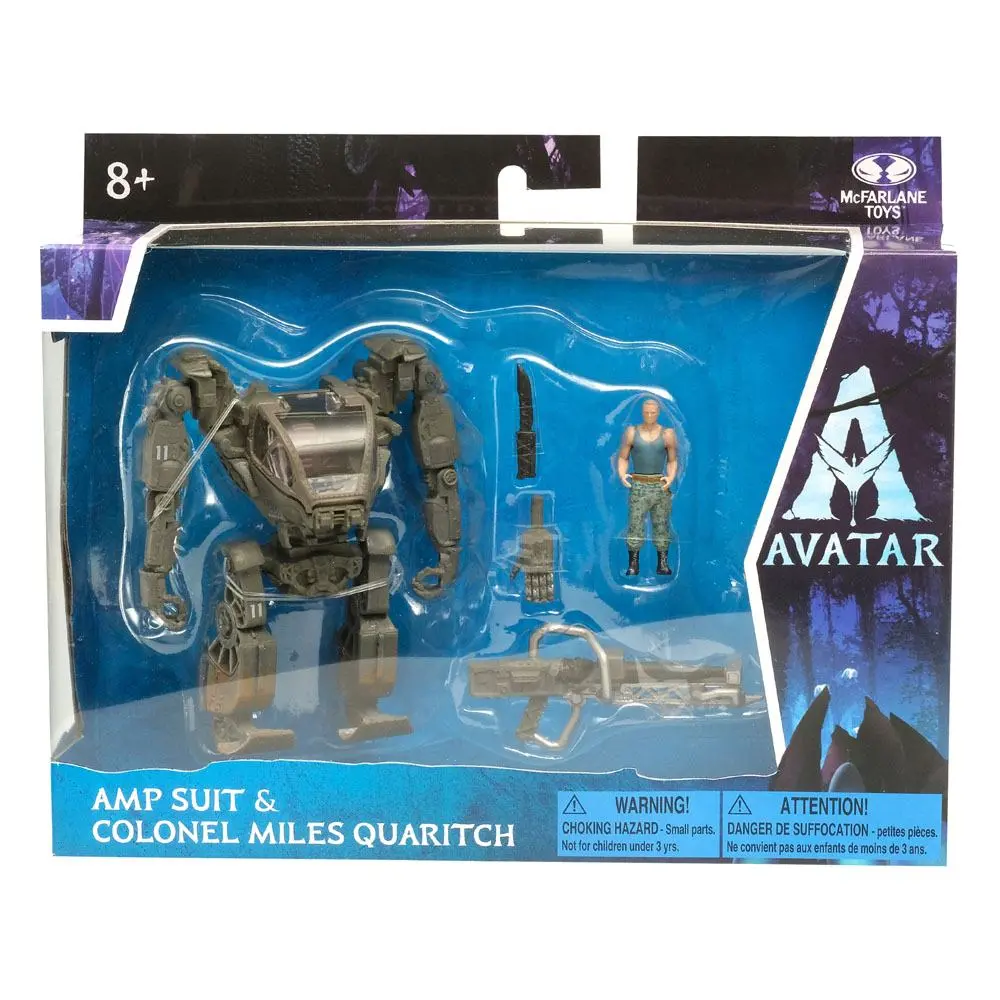 Avatar - Aufbruch nach Pandora Deluxe Medium Actionfiguren Amp Suit & Colonel Miles Quaritch termékfotó