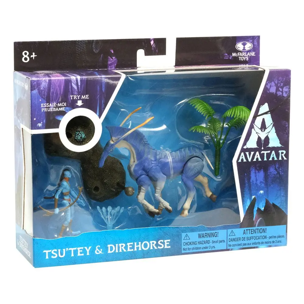 Avatar - Aufbruch nach Pandora Deluxe Medium Actionfiguren Tsu'tey & Direhorse Produktfoto