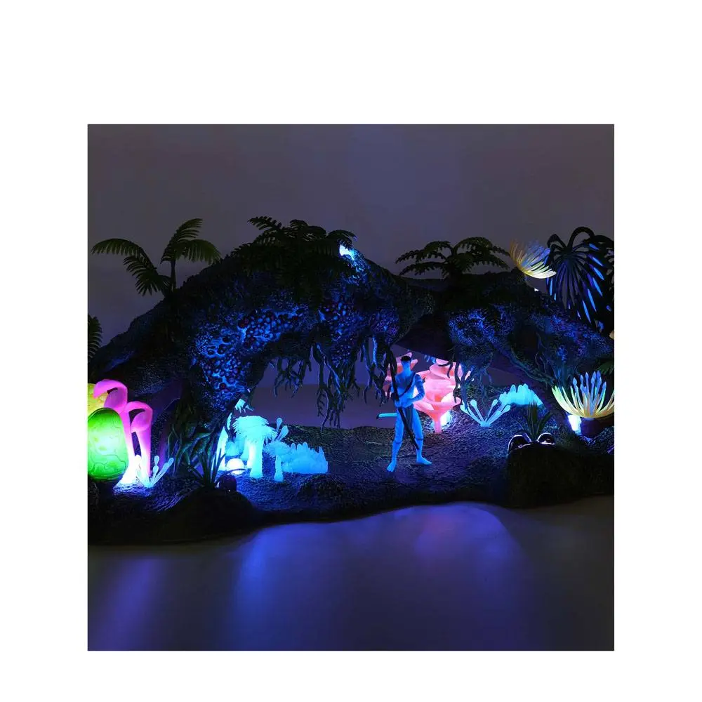 Avatar - Aufbruch nach Pandora Playset Deluxe Omatikaya Rainforest with Jake Sully Produktfoto