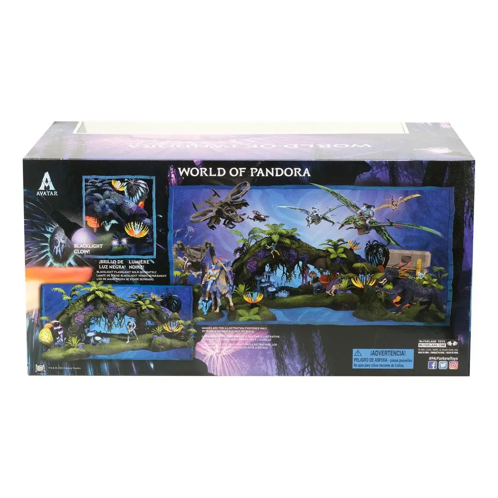 Avatar - Aufbruch nach Pandora Playset Deluxe Omatikaya Rainforest with Jake Sully Produktfoto
