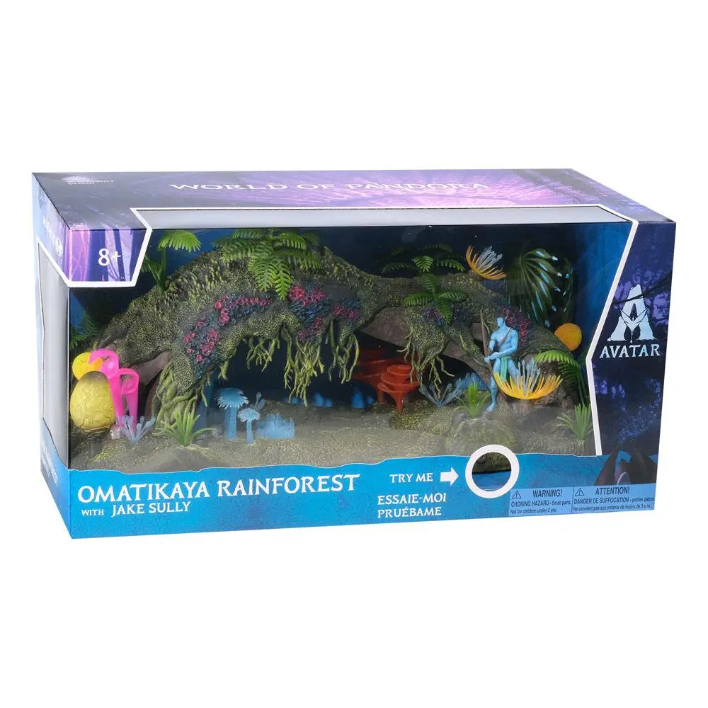 Avatar - Aufbruch nach Pandora Playset Deluxe Omatikaya Rainforest with Jake Sully Produktfoto