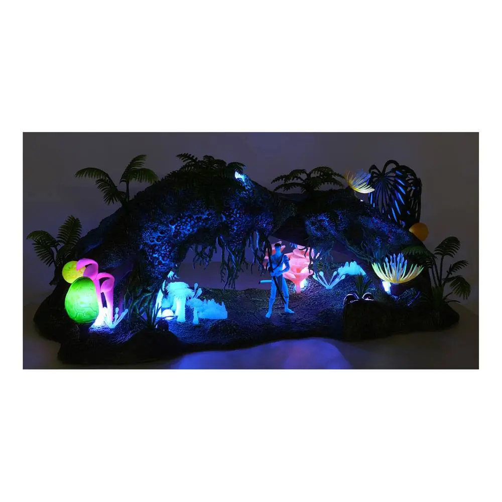 Avatar - Aufbruch nach Pandora Playset Deluxe Omatikaya Rainforest with Jake Sully Produktfoto