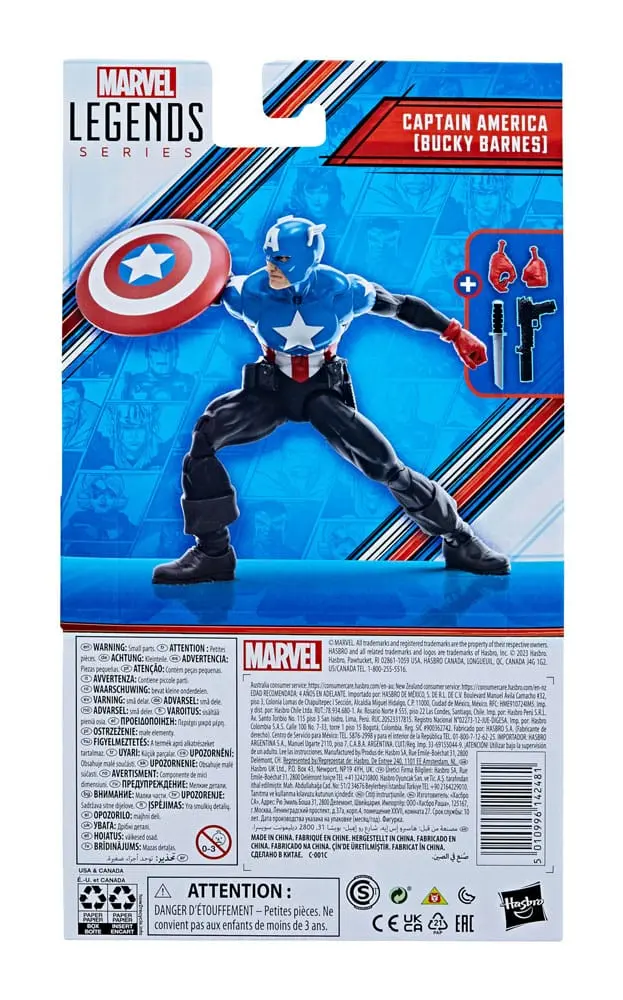 Avengers: Beyond Earth's Mightiest Marvel Legends Actionfigur Captain America (Bucky Barnes) 15 cm Produktfoto