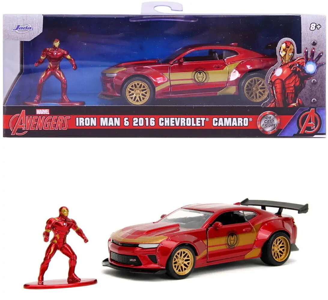 Avengers Diecast Modell 1/32 2016 Camaro SS Iron Man Produktfoto