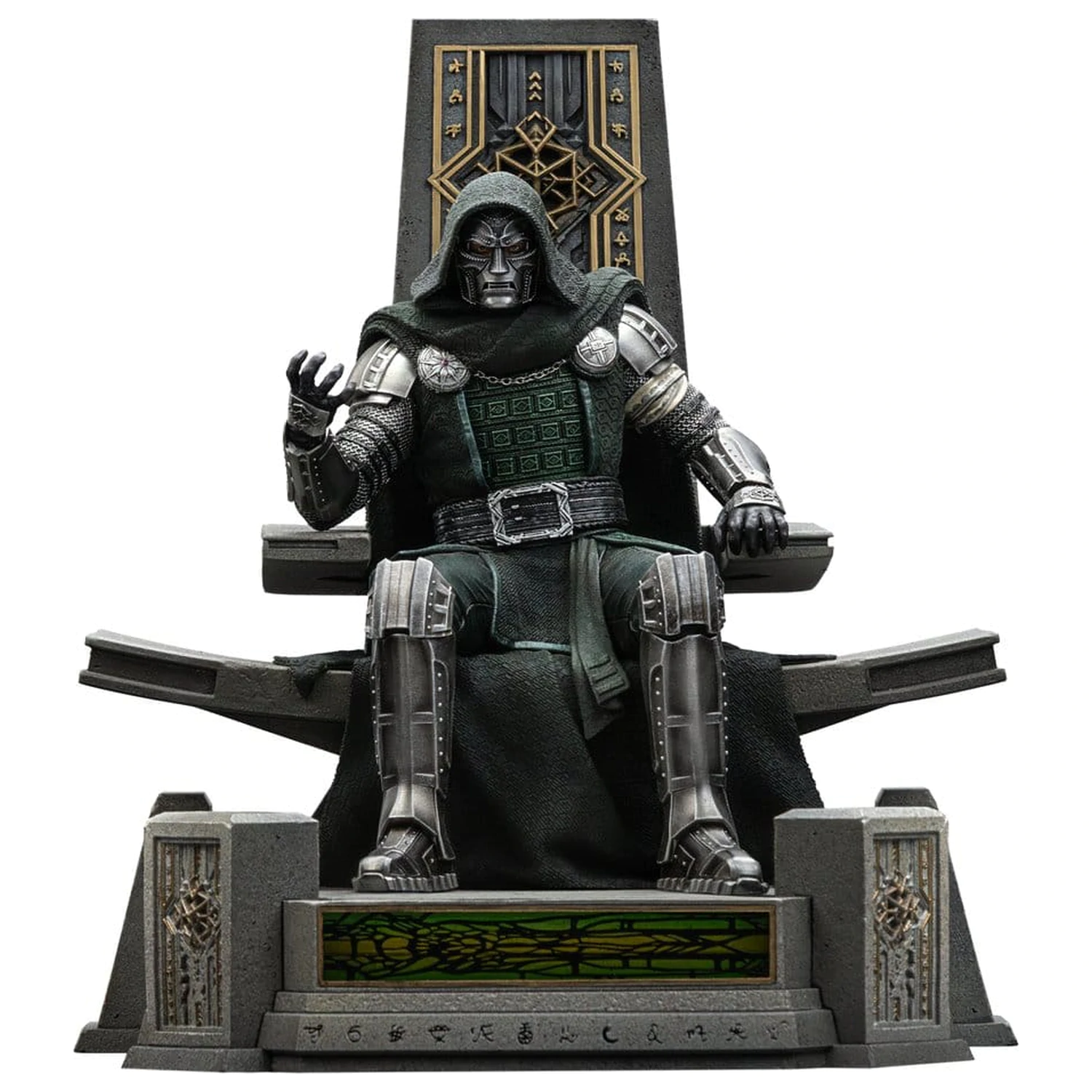 Avengers: Doomsday Art Scale Statue im Maßstab 1/10 Doctor Doom on Throne 22 cm Produktfoto