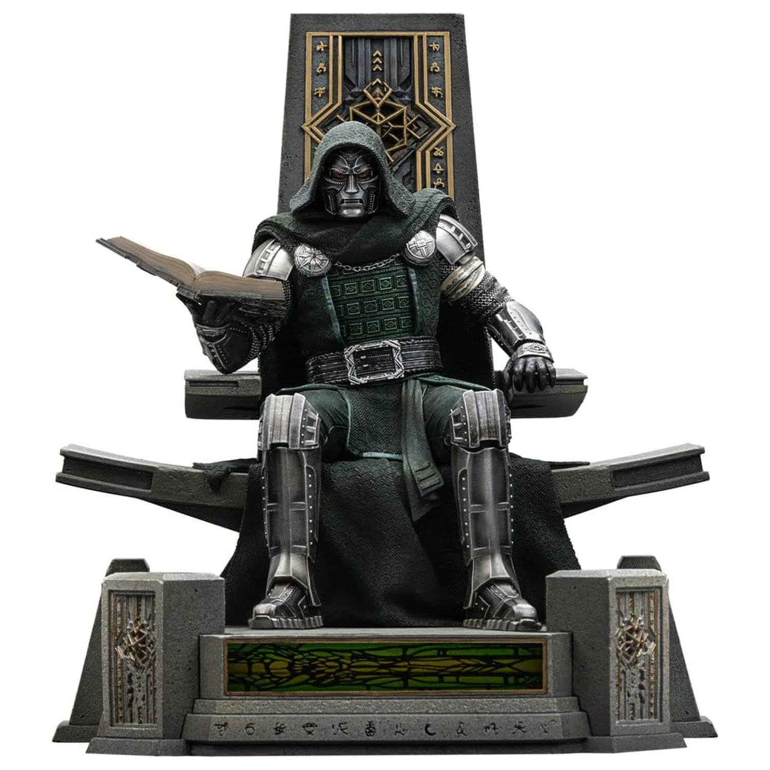 Avengers: Doomsday Art Scale Statue im Maßstab 1/10 Doctor Doom on Throne 22 cm Produktfoto
