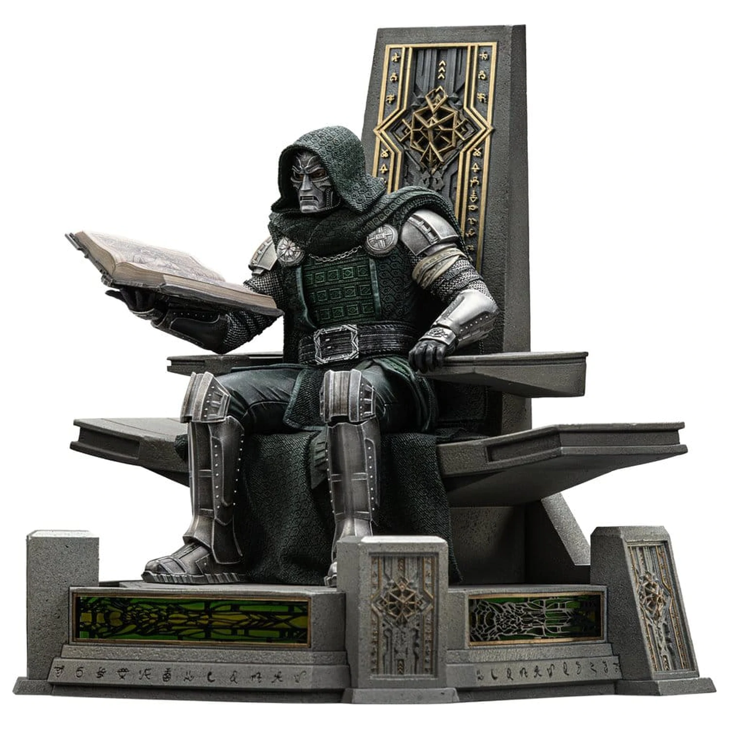 Avengers: Doomsday Art Scale Statue im Maßstab 1/10 Doctor Doom on Throne 22 cm Produktfoto