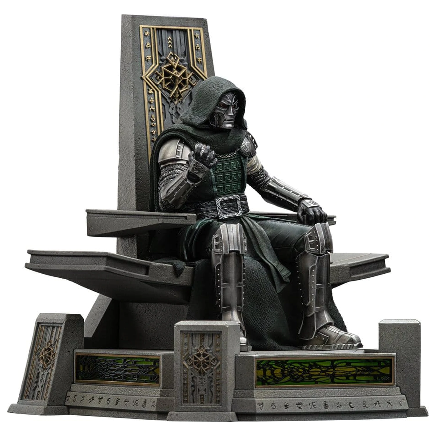 Avengers: Doomsday Art Scale Statue im Maßstab 1/10 Doctor Doom on Throne 22 cm Produktfoto