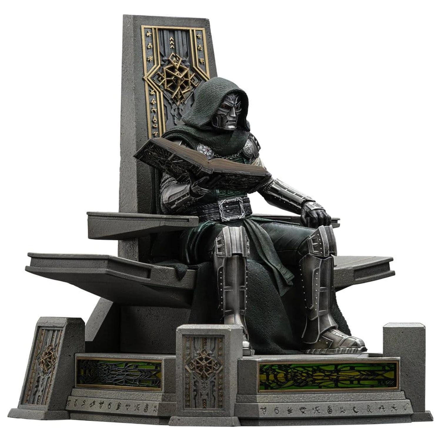 Avengers: Doomsday Art Scale Statue im Maßstab 1/10 Doctor Doom on Throne 22 cm Produktfoto