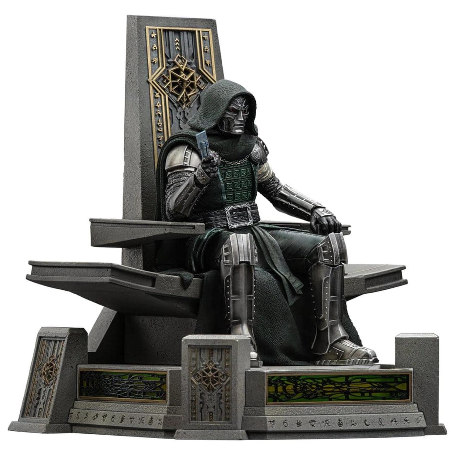Avengers: Doomsday Art Scale Statue im Maßstab 1/10 Doctor Doom on Throne 22 cm Produktfoto