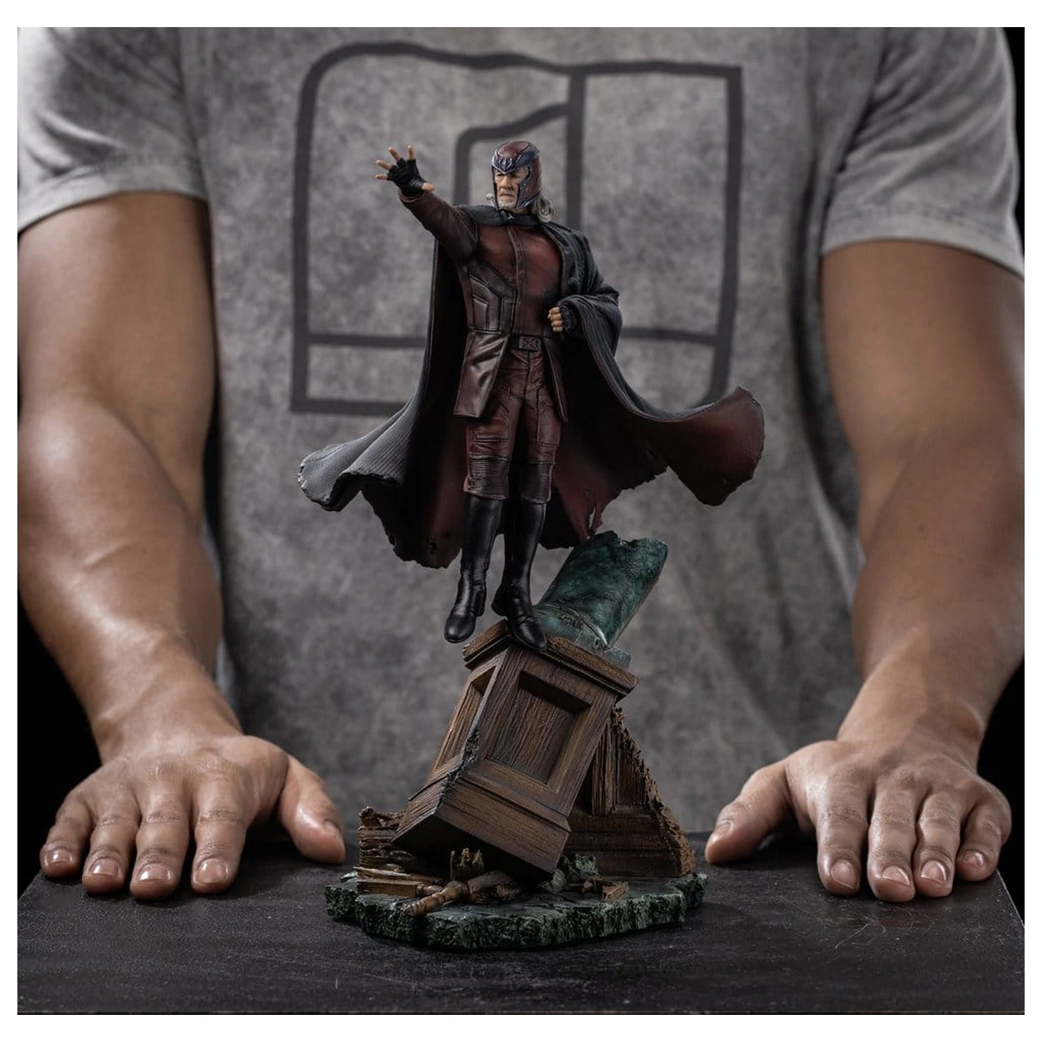 Avengers: Doomsday Art Scale Statue 1/10 Magneto 30 cm Produktfoto
