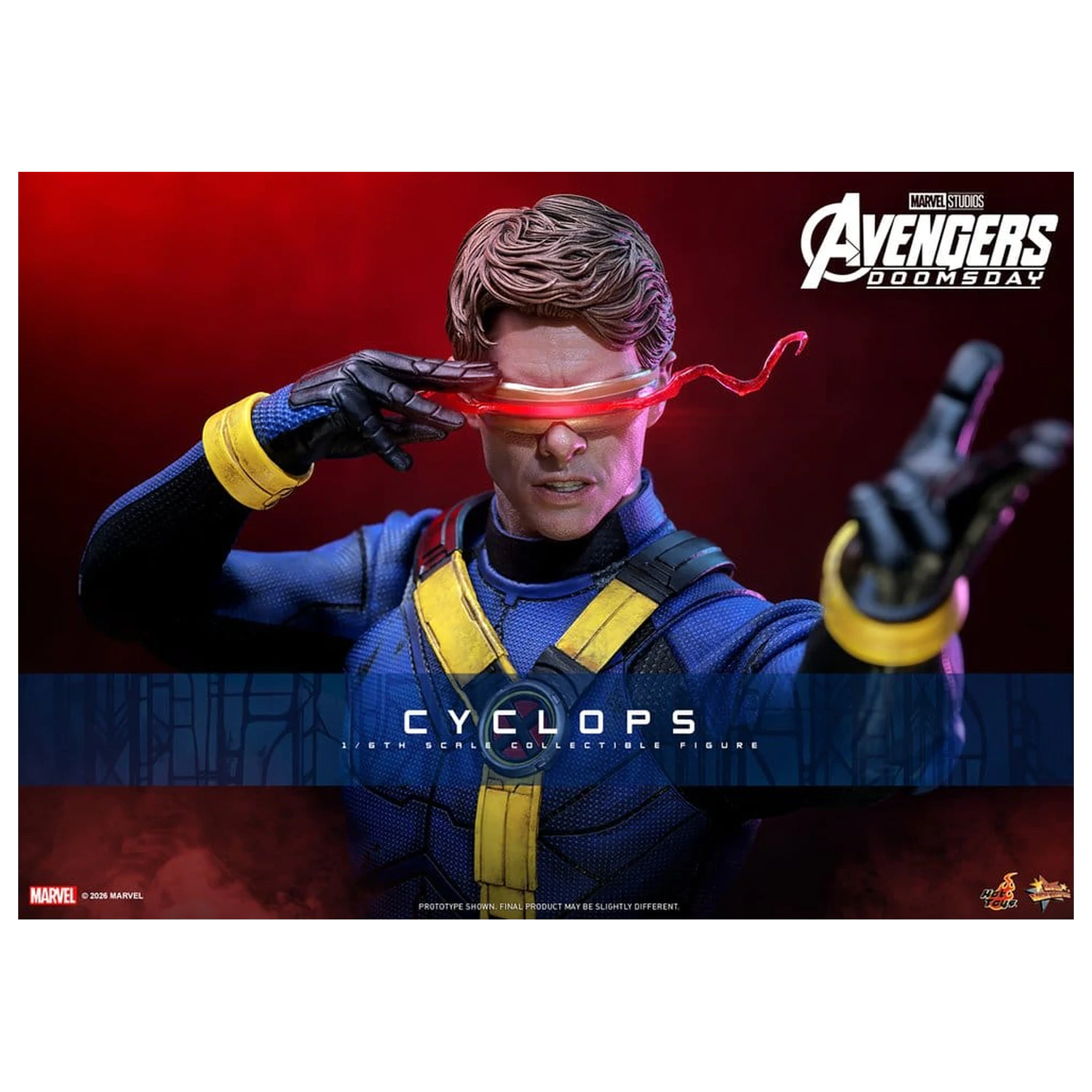 Avengers: Doomsday Film Meisterwerk Action-Figur 1/6 Cyclops 30 cm Produktfoto