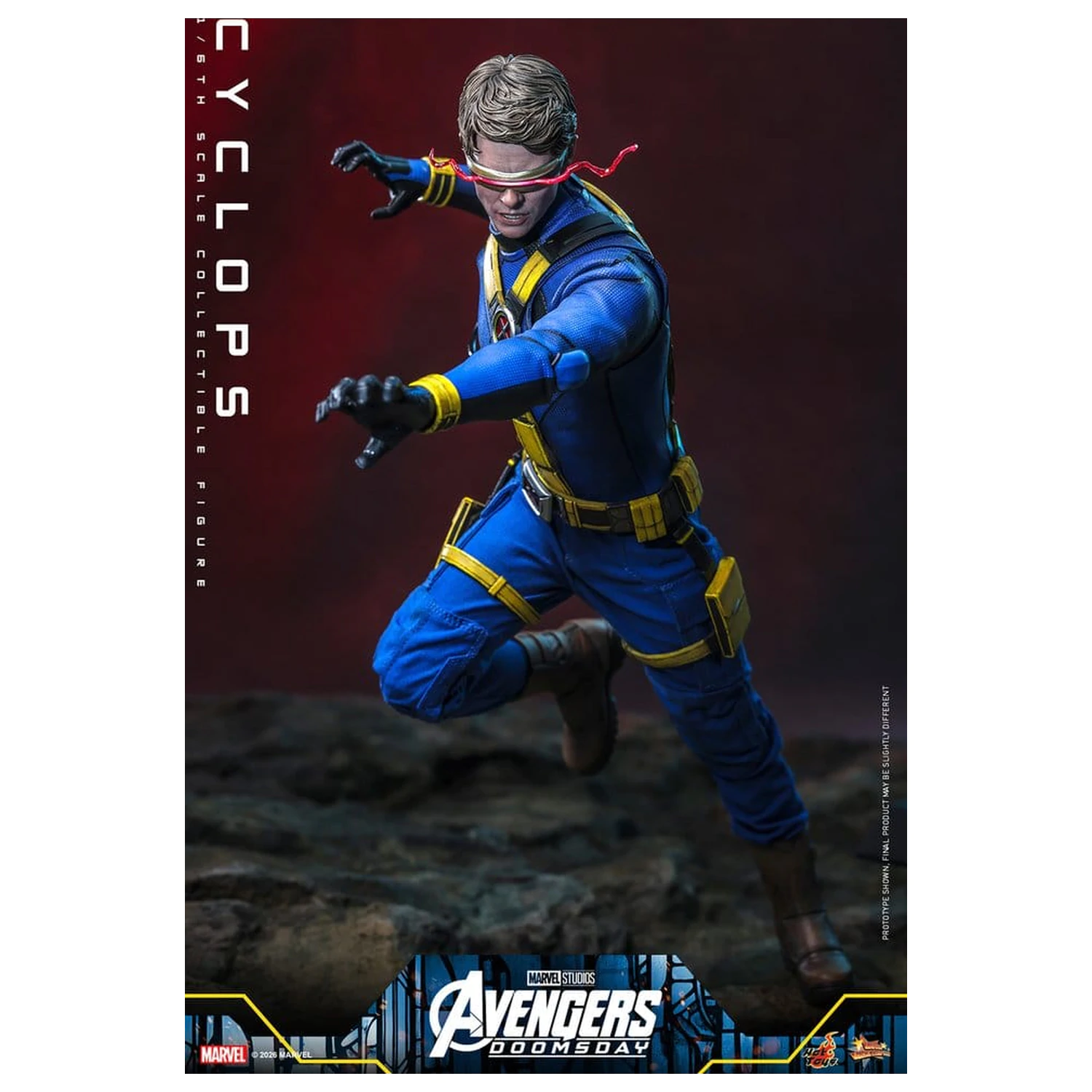 Avengers: Doomsday Film Meisterwerk Action-Figur 1/6 Cyclops 30 cm Produktfoto