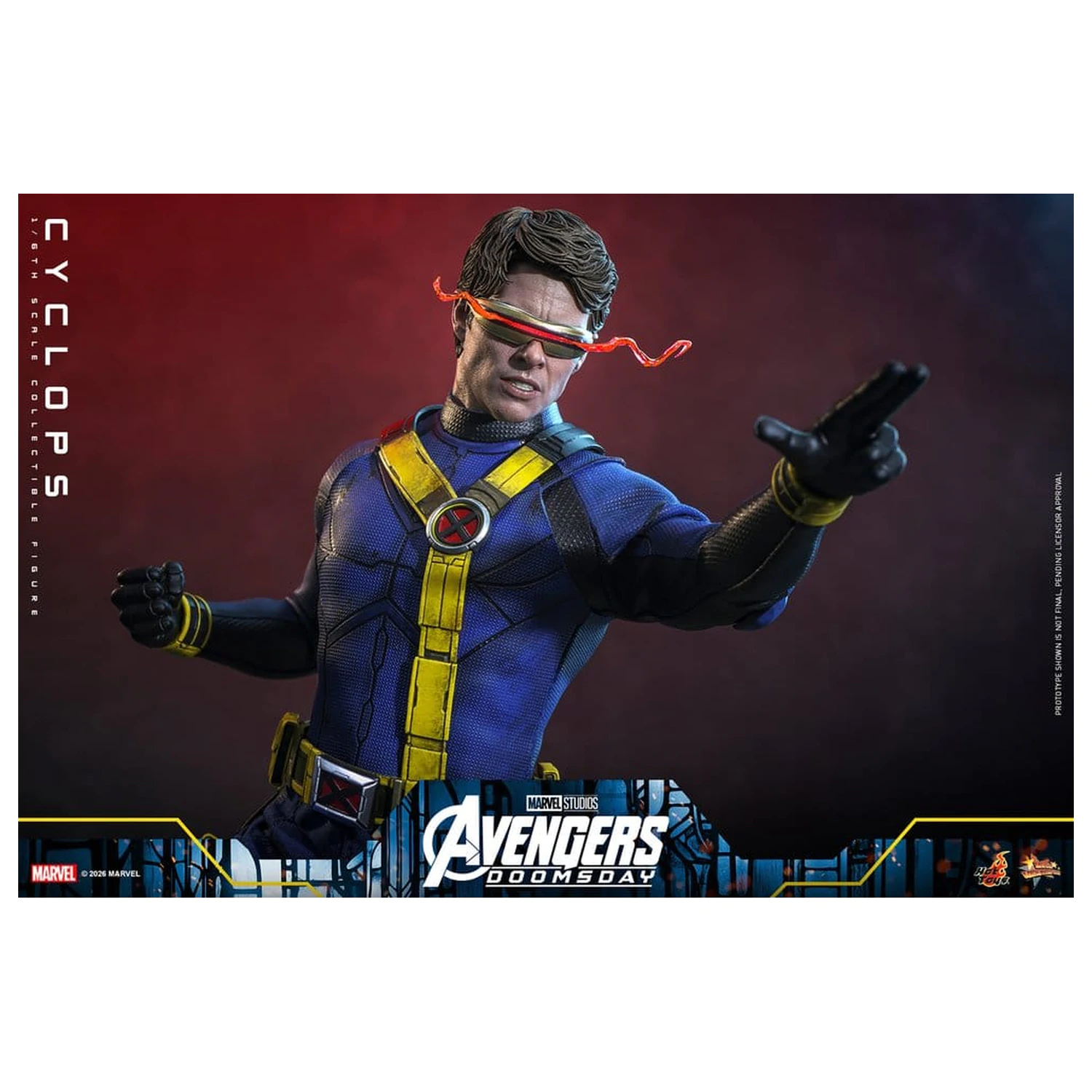 Avengers: Doomsday Film Meisterwerk Action-Figur 1/6 Cyclops 30 cm Produktfoto