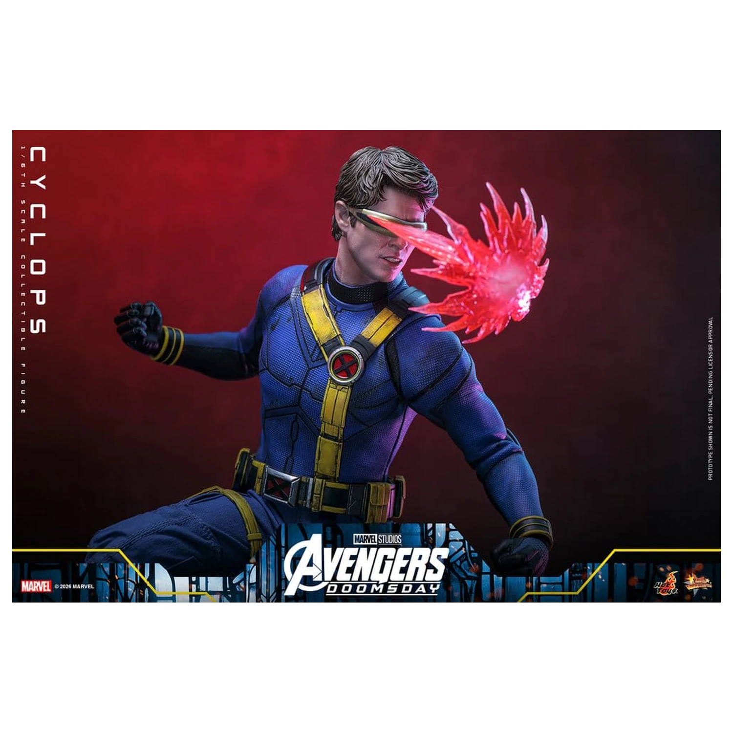 Avengers: Doomsday Film Meisterwerk Action-Figur 1/6 Cyclops 30 cm Produktfoto