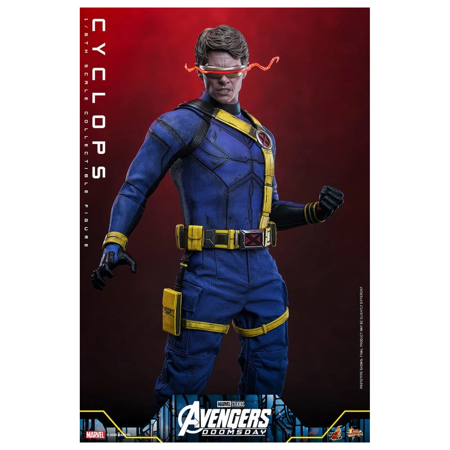 Avengers: Doomsday Film Meisterwerk Action-Figur 1/6 Cyclops 30 cm Produktfoto