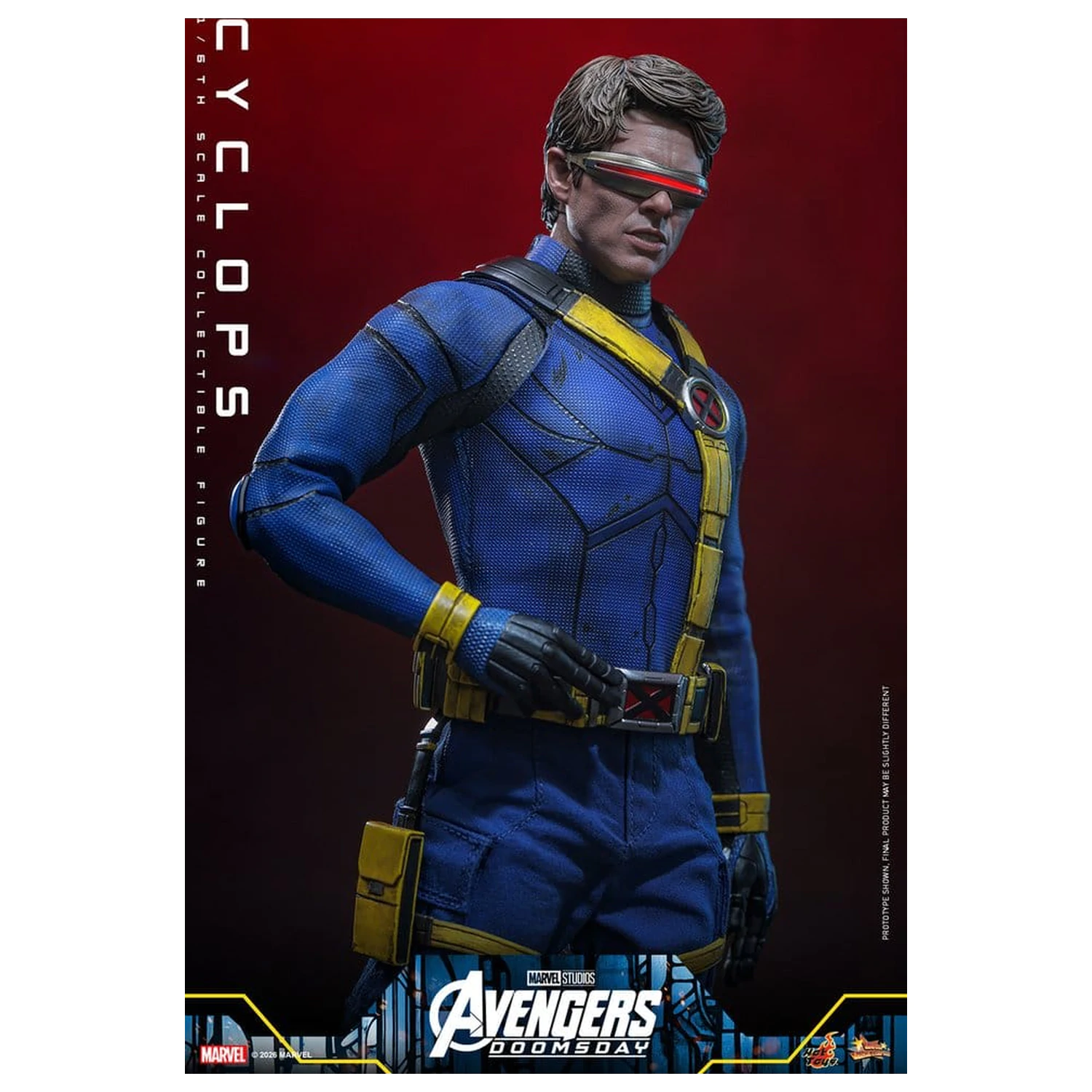 Avengers: Doomsday Film Meisterwerk Action-Figur 1/6 Cyclops 30 cm Produktfoto