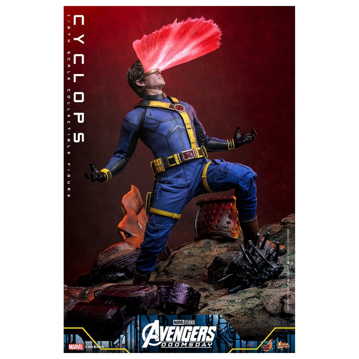Avengers: Doomsday Film Meisterwerk Action-Figur 1/6 Cyclops 30 cm Produktfoto