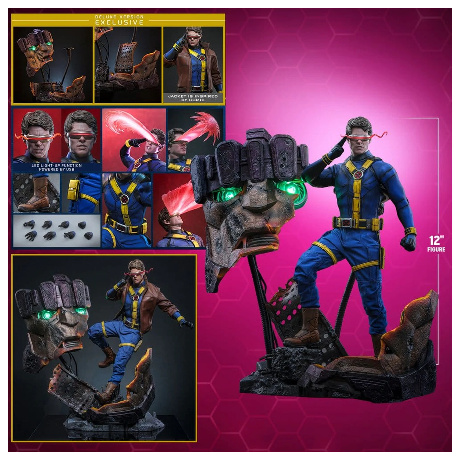 Avengers: Doomsday Film Meisterwerk Action Figur 1/6 Cyclops (Deluxe Version) 30 cm Produktfoto