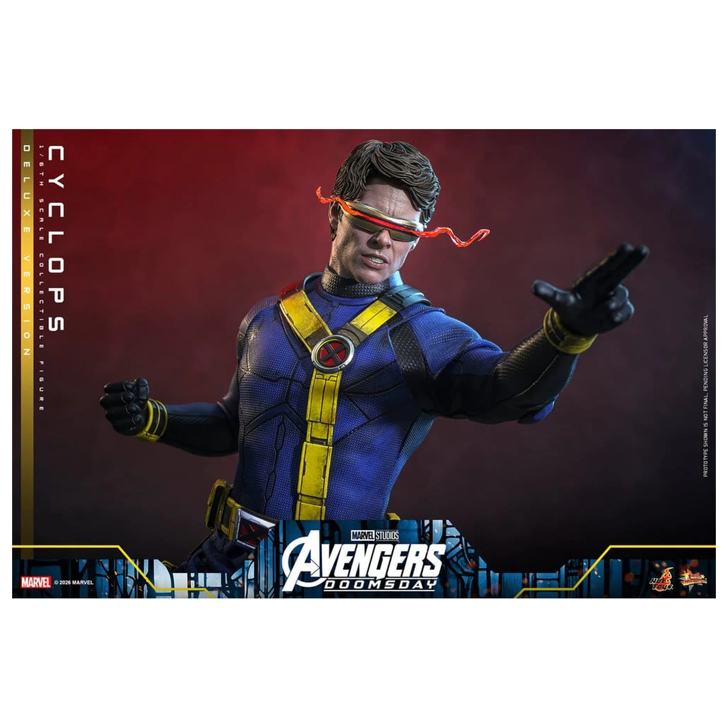 Avengers: Doomsday Film Meisterwerk Action Figur 1/6 Cyclops (Deluxe Version) 30 cm Produktfoto
