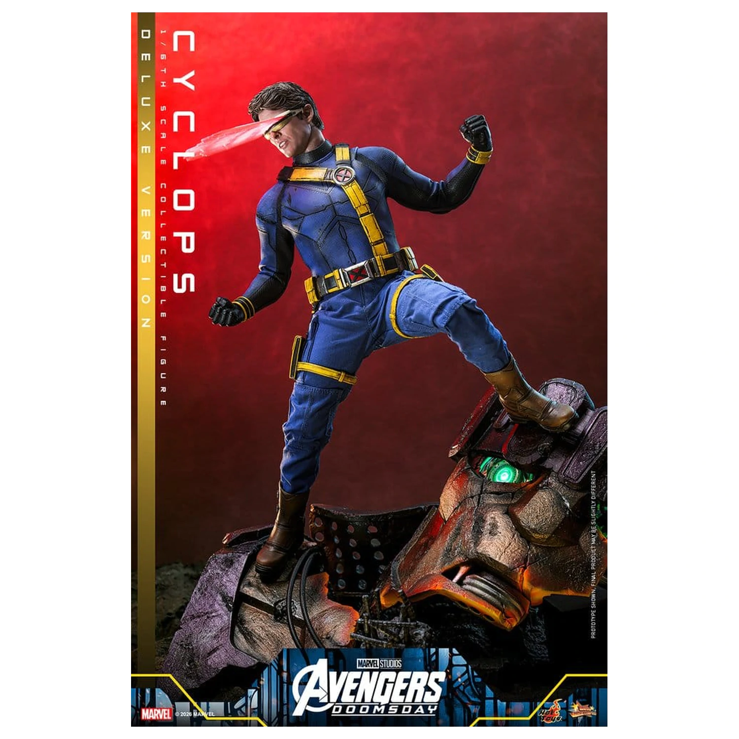 Avengers: Doomsday Film Meisterwerk Action Figur 1/6 Cyclops (Deluxe Version) 30 cm Produktfoto