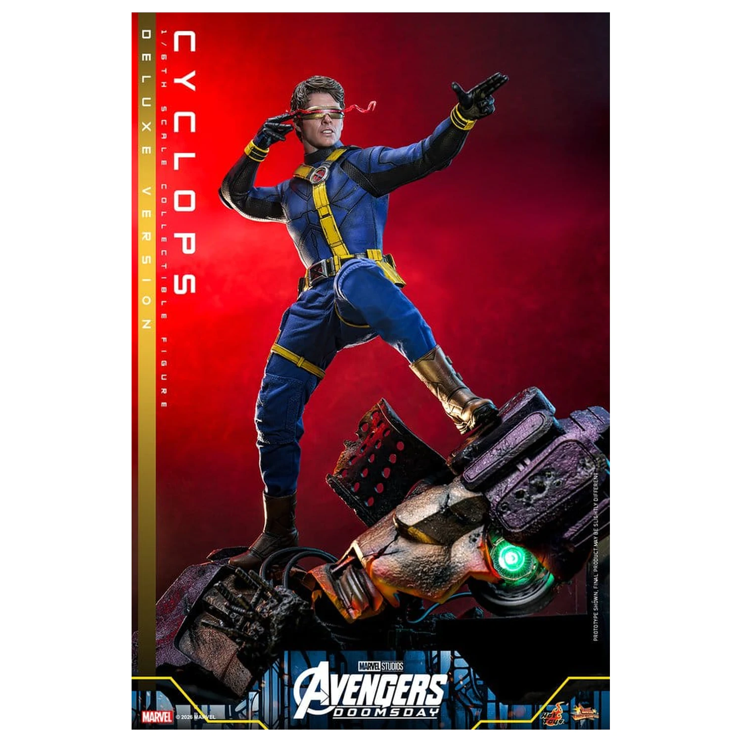 Avengers: Doomsday Film Meisterwerk Action Figur 1/6 Cyclops (Deluxe Version) 30 cm Produktfoto