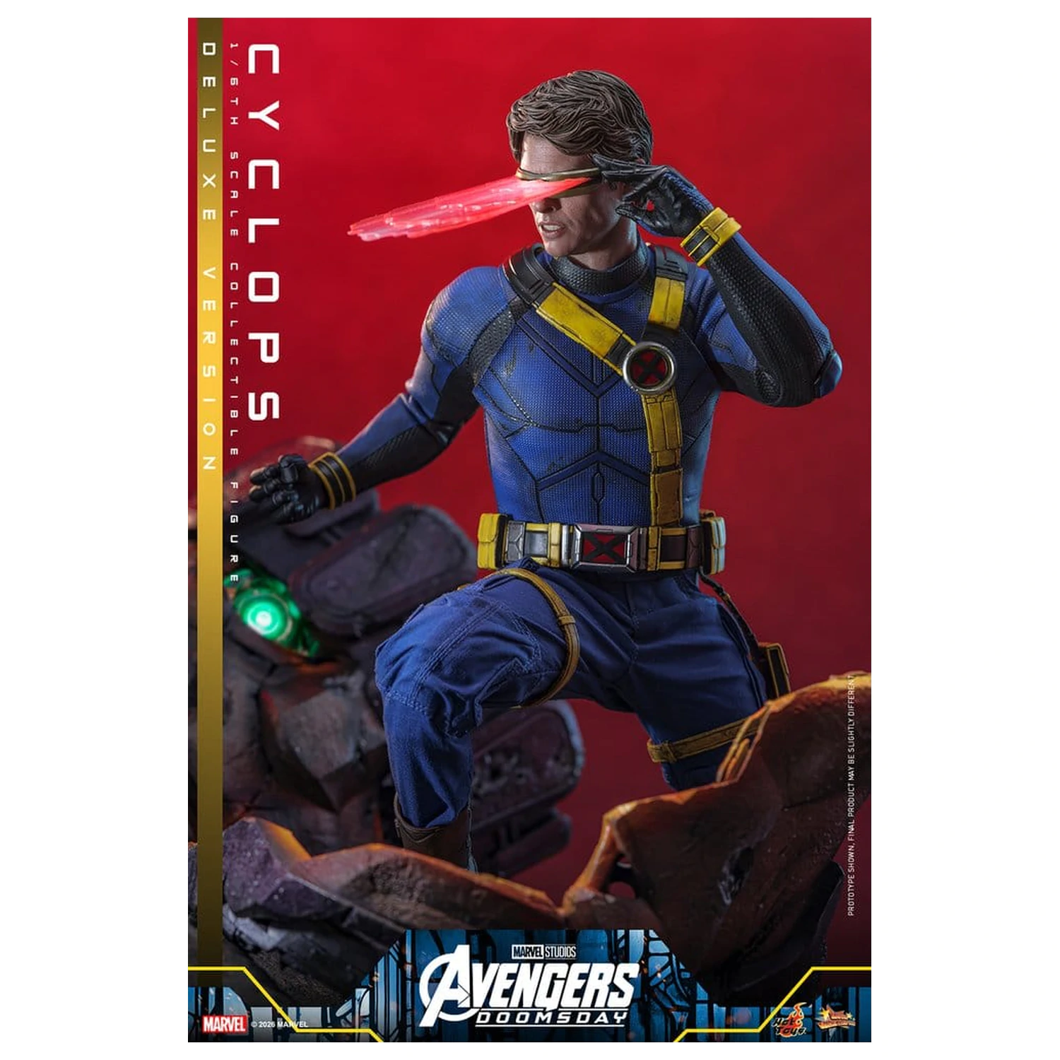 Avengers: Doomsday Film Meisterwerk Action Figur 1/6 Cyclops (Deluxe Version) 30 cm Produktfoto
