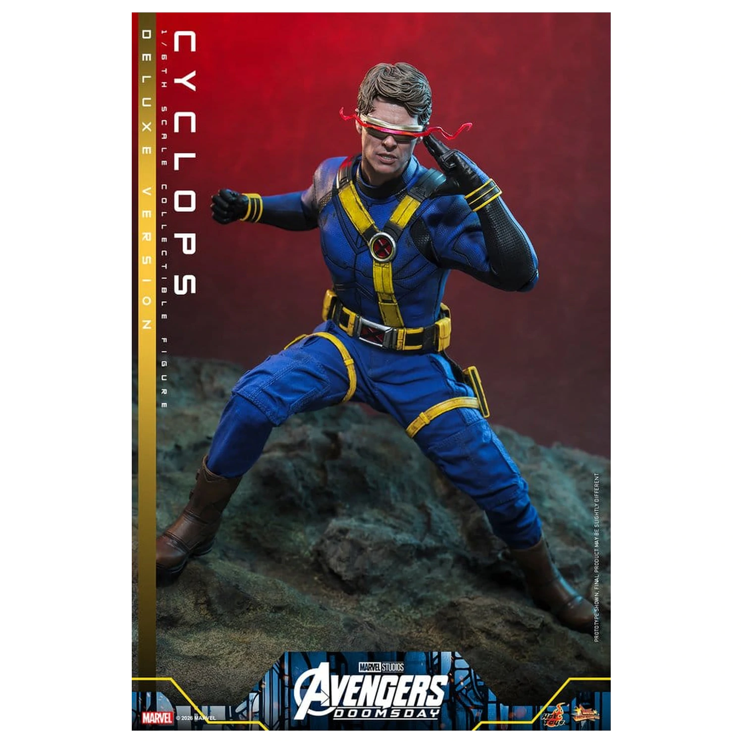 Avengers: Doomsday Film Meisterwerk Action Figur 1/6 Cyclops (Deluxe Version) 30 cm Produktfoto