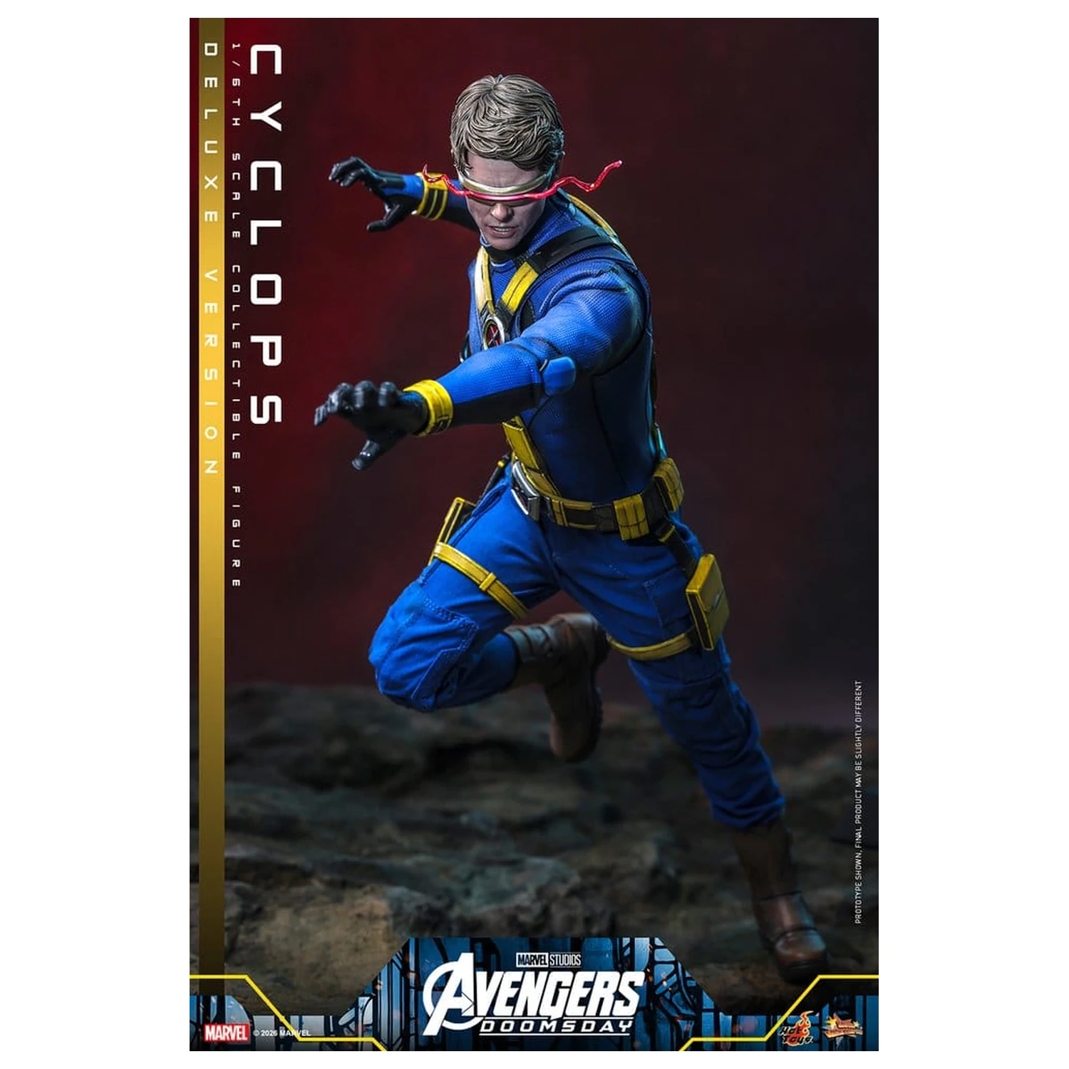 Avengers: Doomsday Film Meisterwerk Action Figur 1/6 Cyclops (Deluxe Version) 30 cm Produktfoto