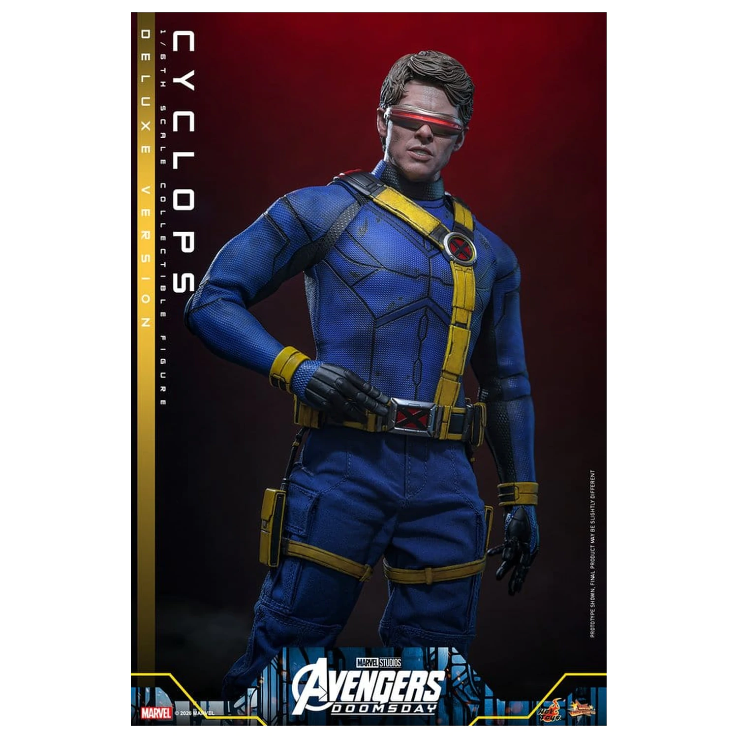 Avengers: Doomsday Film Meisterwerk Action Figur 1/6 Cyclops (Deluxe Version) 30 cm Produktfoto