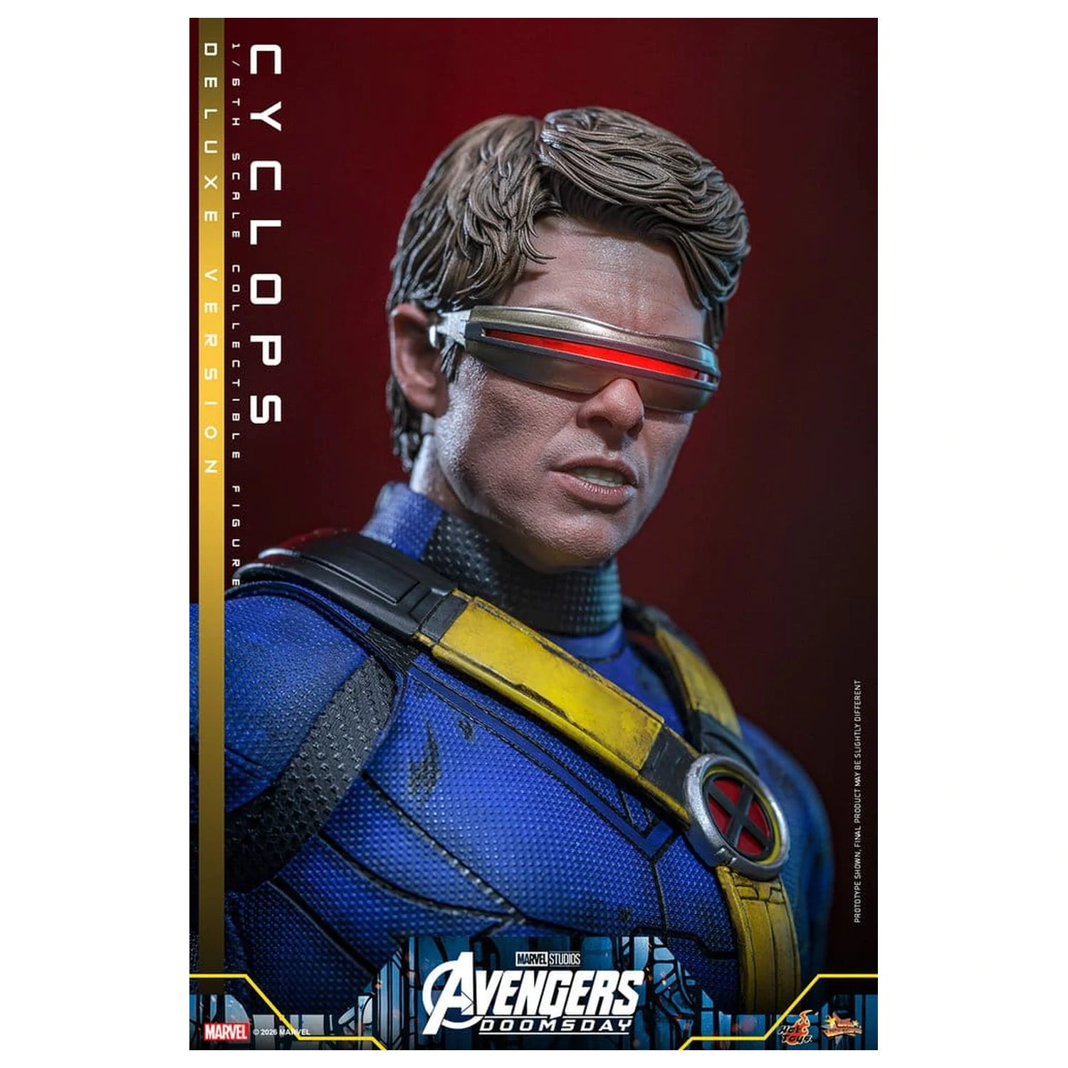 Avengers: Doomsday Film Meisterwerk Action Figur 1/6 Cyclops (Deluxe Version) 30 cm Produktfoto