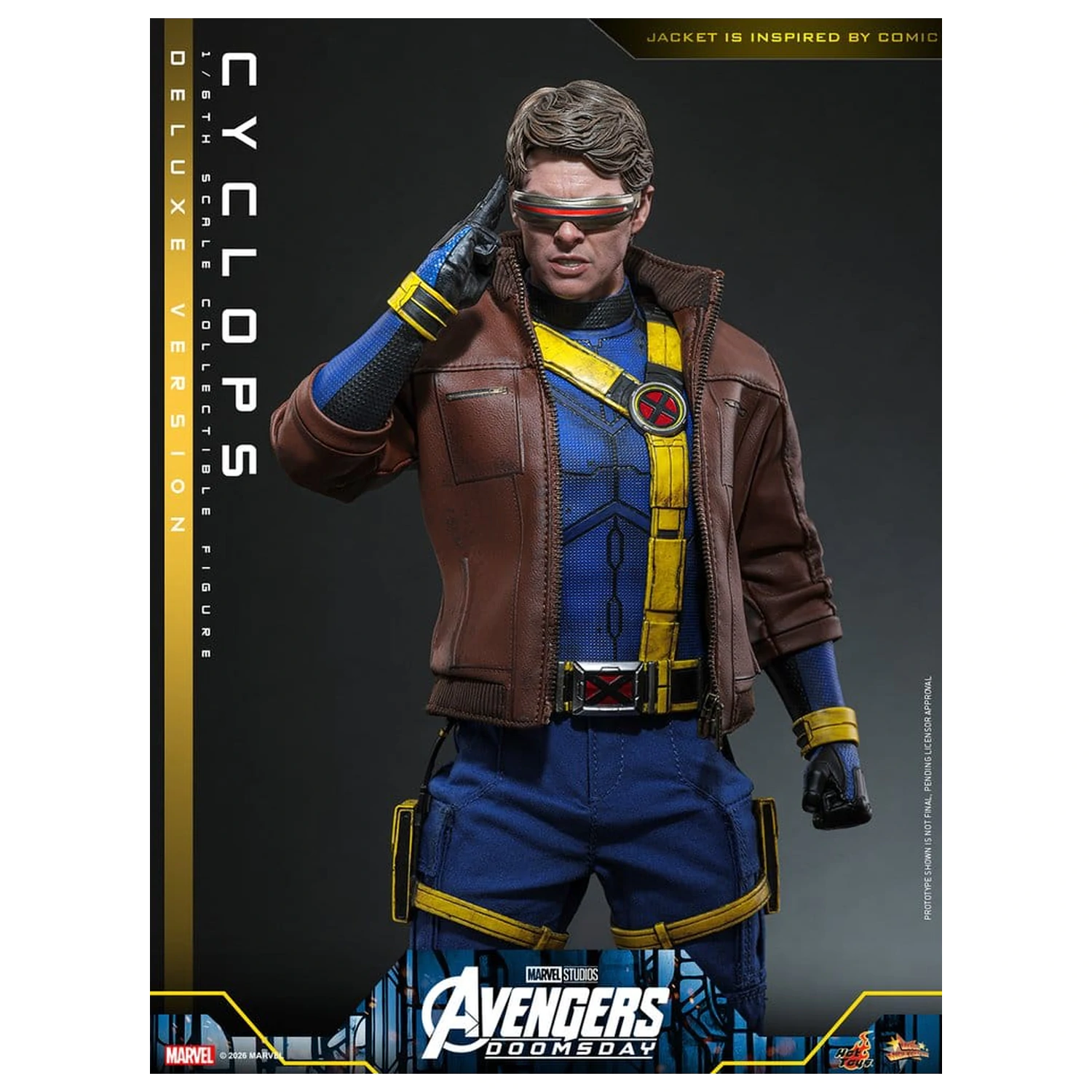 Avengers: Doomsday Film Meisterwerk Action Figur 1/6 Cyclops (Deluxe Version) 30 cm Produktfoto