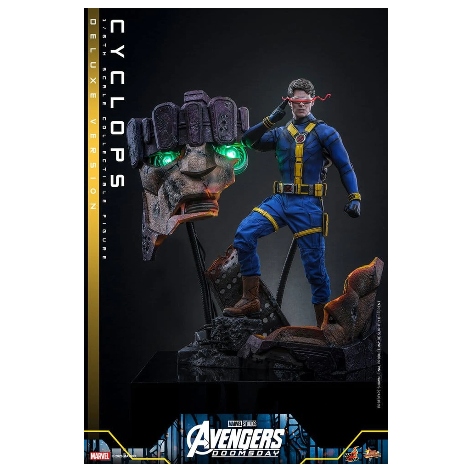 Avengers: Doomsday Film Meisterwerk Action Figur 1/6 Cyclops (Deluxe Version) 30 cm Produktfoto
