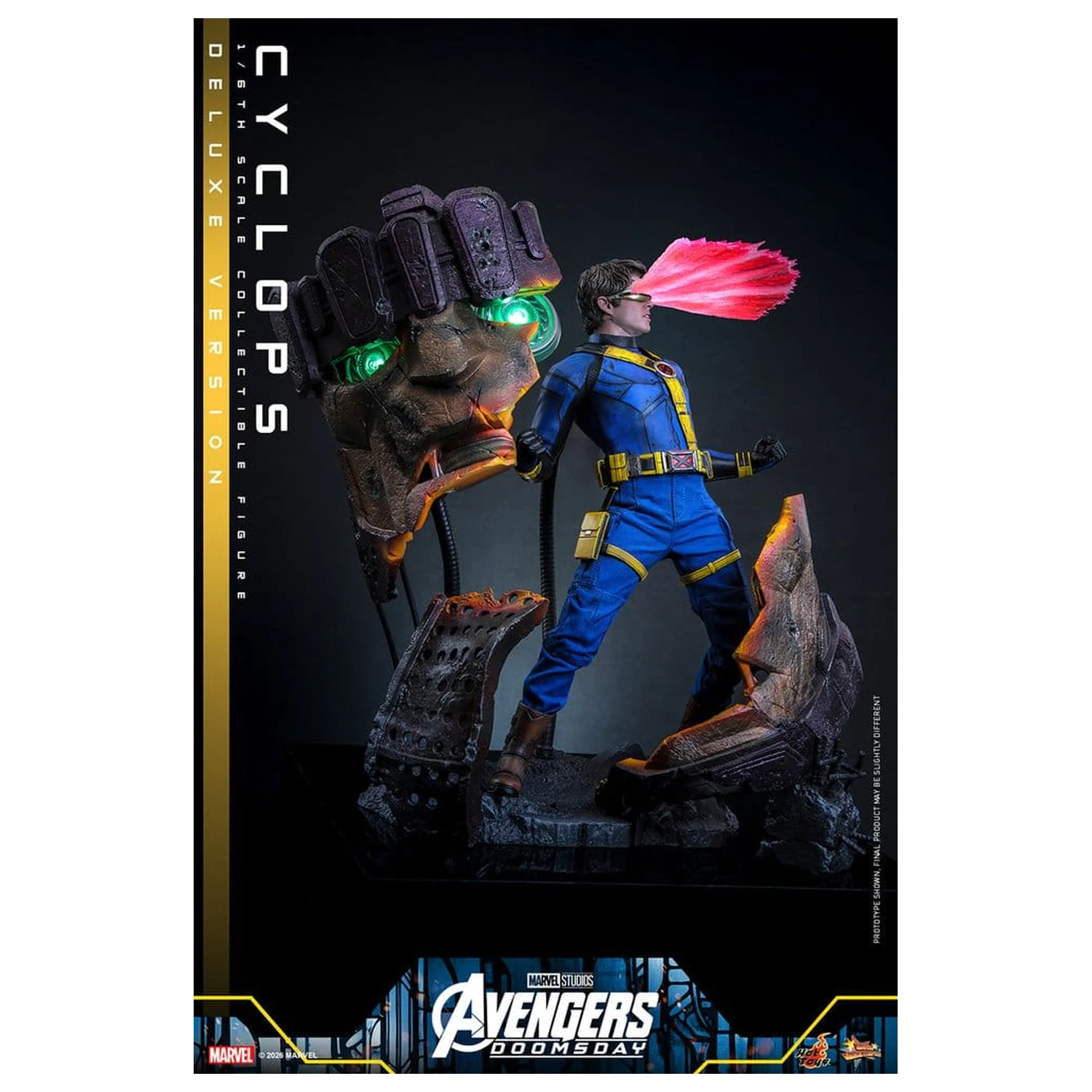Avengers: Doomsday Film Meisterwerk Action Figur 1/6 Cyclops (Deluxe Version) 30 cm Produktfoto