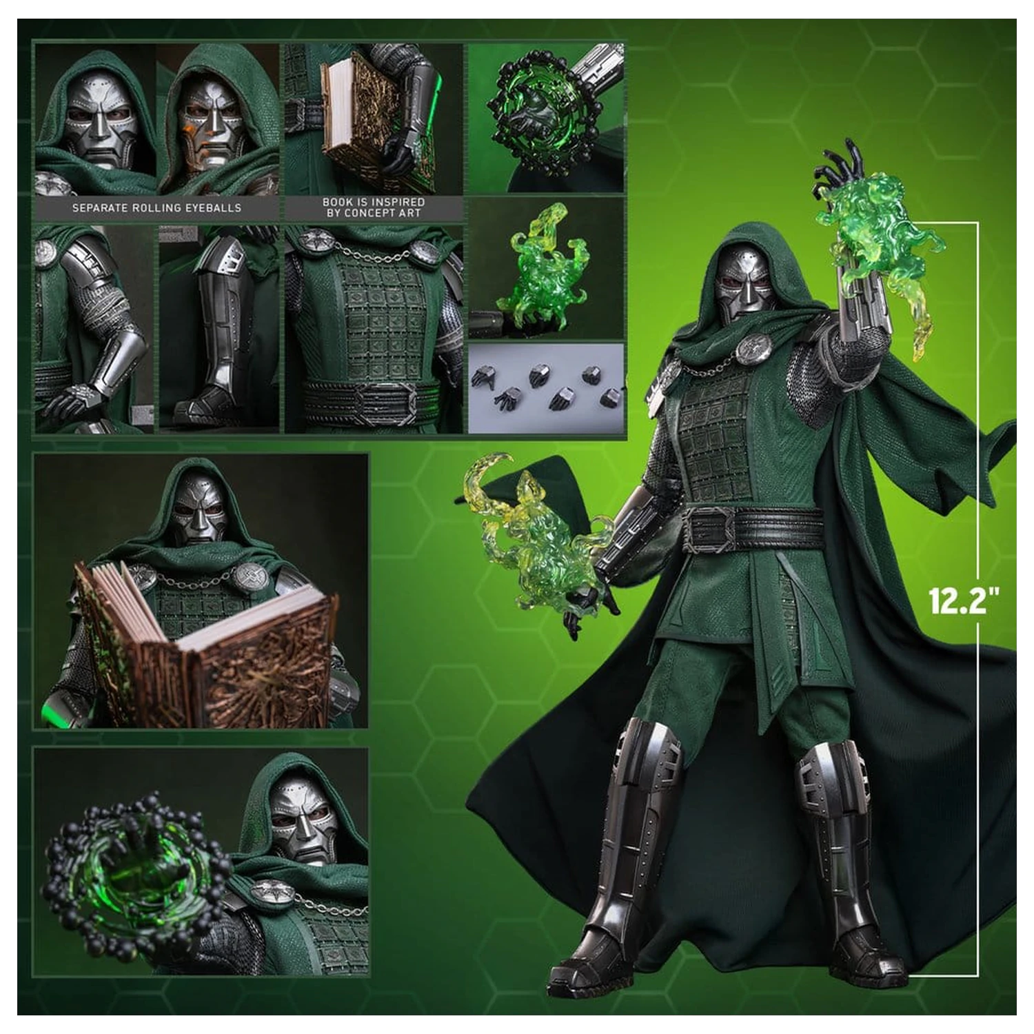 Avengers: Doomsday Film Meisterwerk Action-Figur 1/6 Doctor Doom 31 cm Produktfoto
