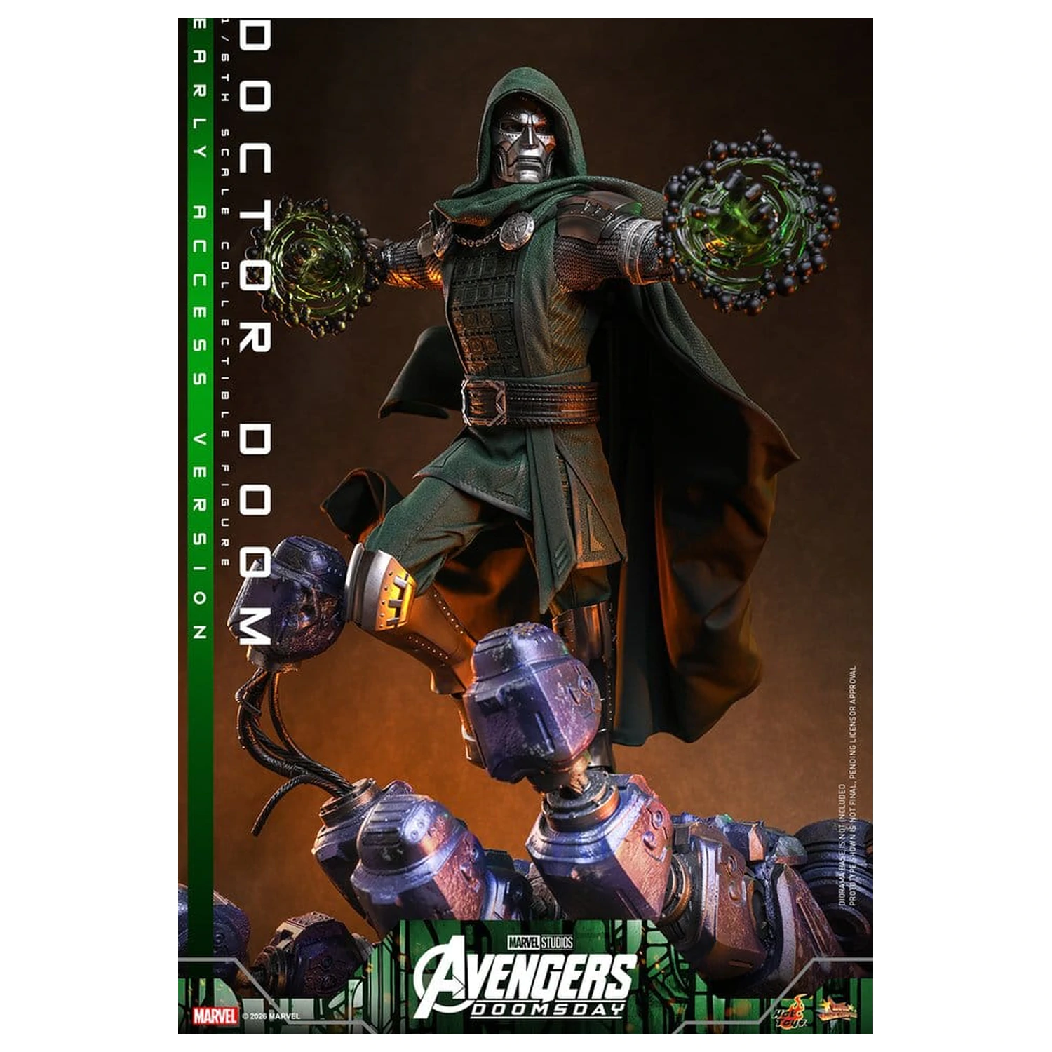 Avengers: Doomsday Film Meisterwerk Action-Figur 1/6 Doctor Doom 31 cm Produktfoto