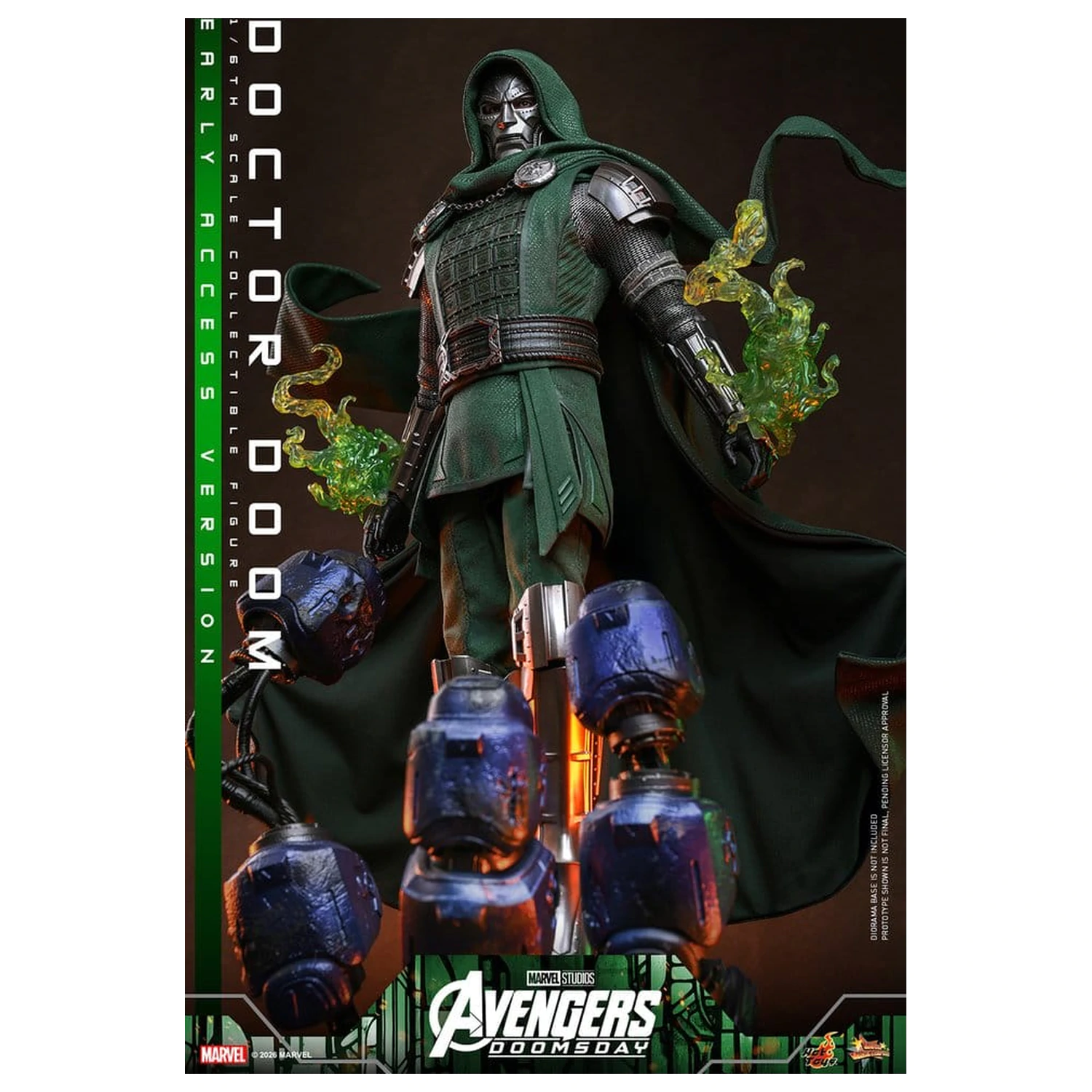 Avengers: Doomsday Film Meisterwerk Action-Figur 1/6 Doctor Doom 31 cm Produktfoto