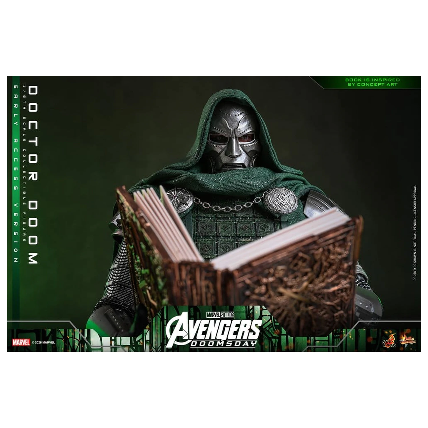 Avengers: Doomsday Film Meisterwerk Action-Figur 1/6 Doctor Doom 31 cm Produktfoto