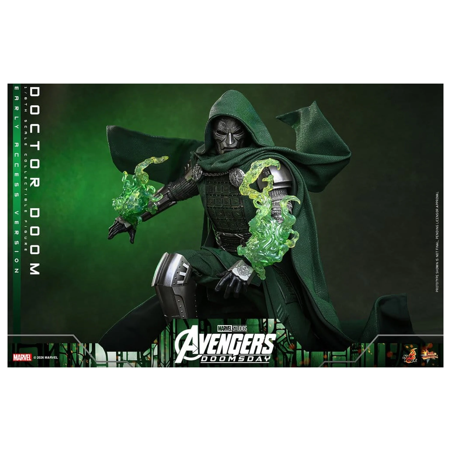 Avengers: Doomsday Film Meisterwerk Action-Figur 1/6 Doctor Doom 31 cm Produktfoto
