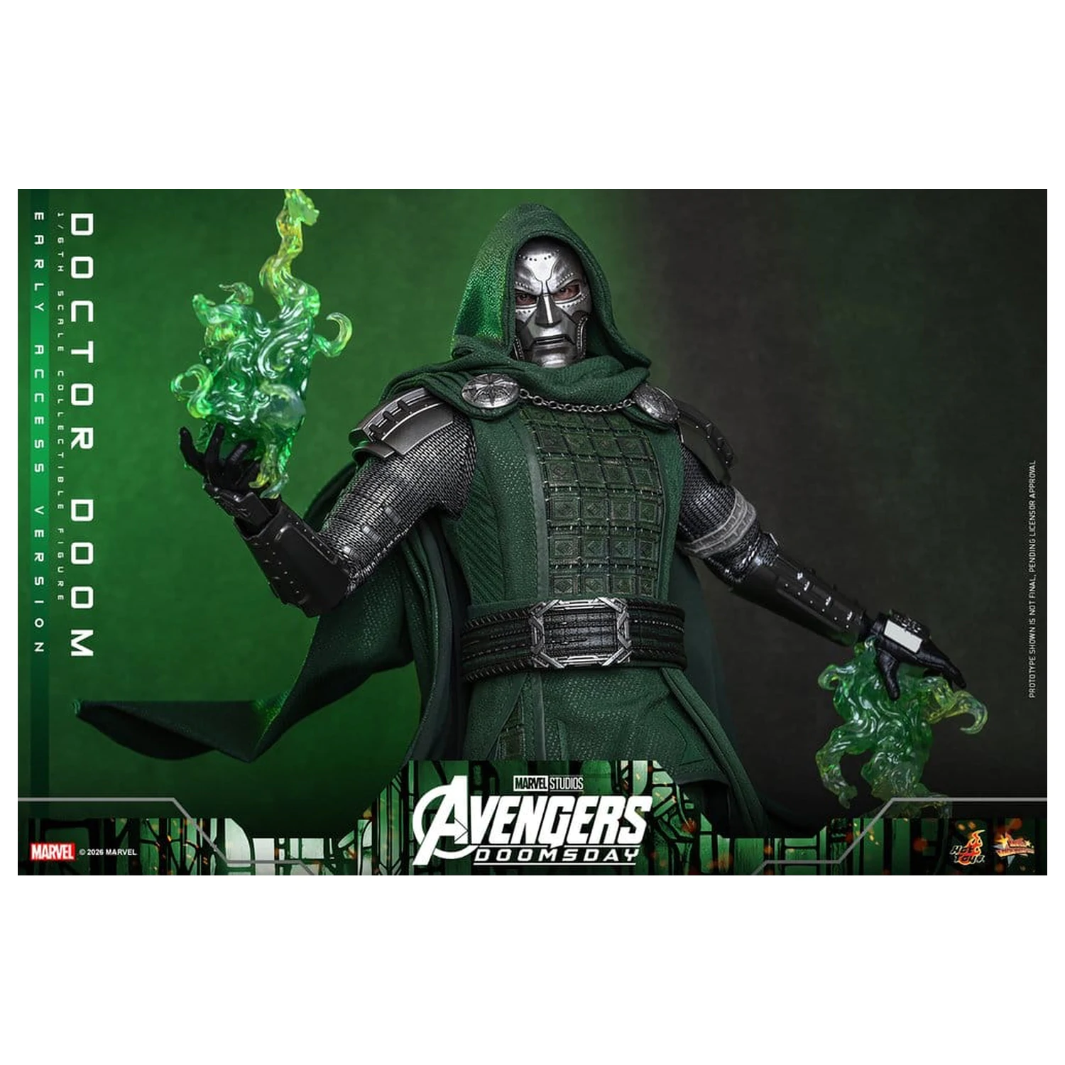 Avengers: Doomsday Film Meisterwerk Action-Figur 1/6 Doctor Doom 31 cm Produktfoto