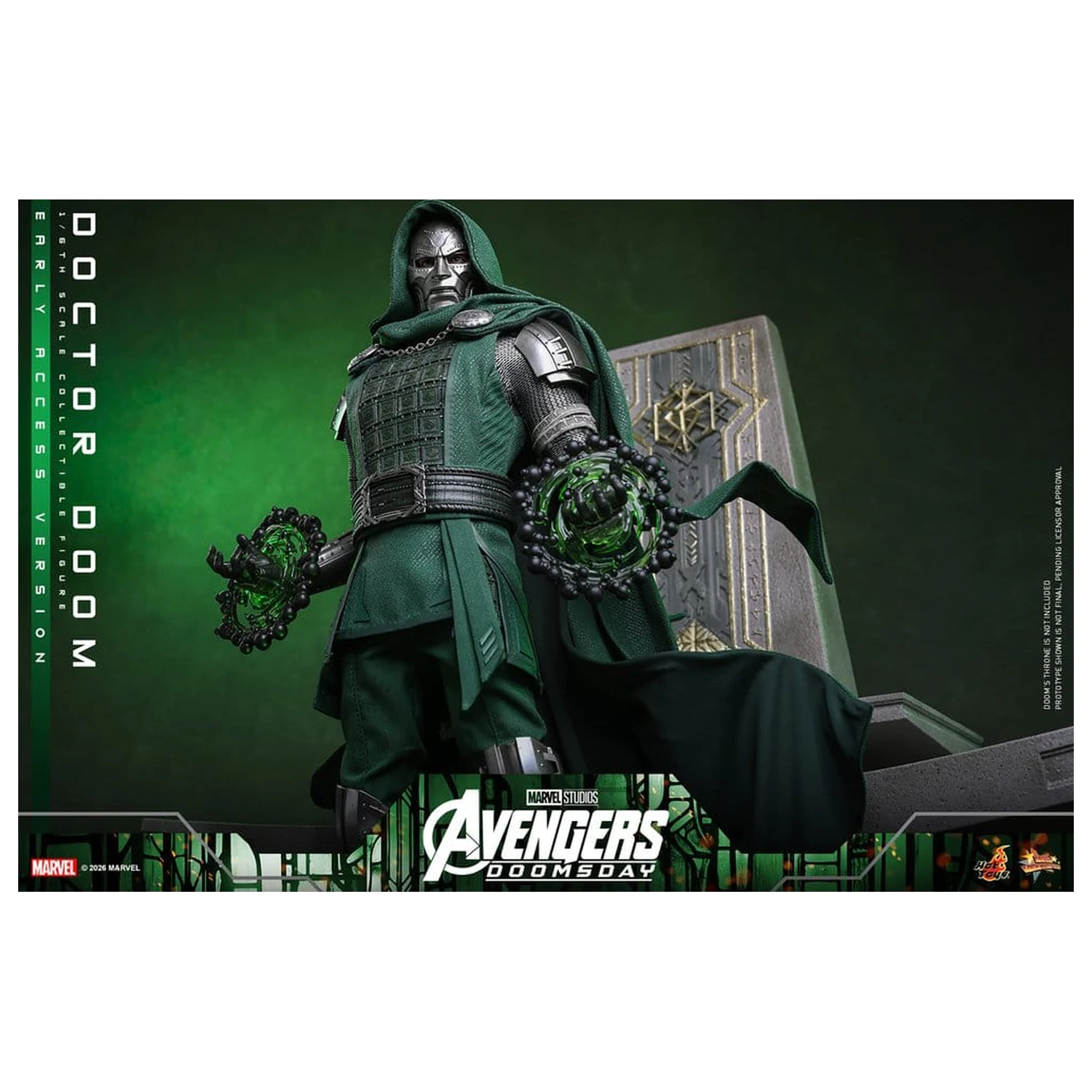 Avengers: Doomsday Film Meisterwerk Action-Figur 1/6 Doctor Doom 31 cm Produktfoto