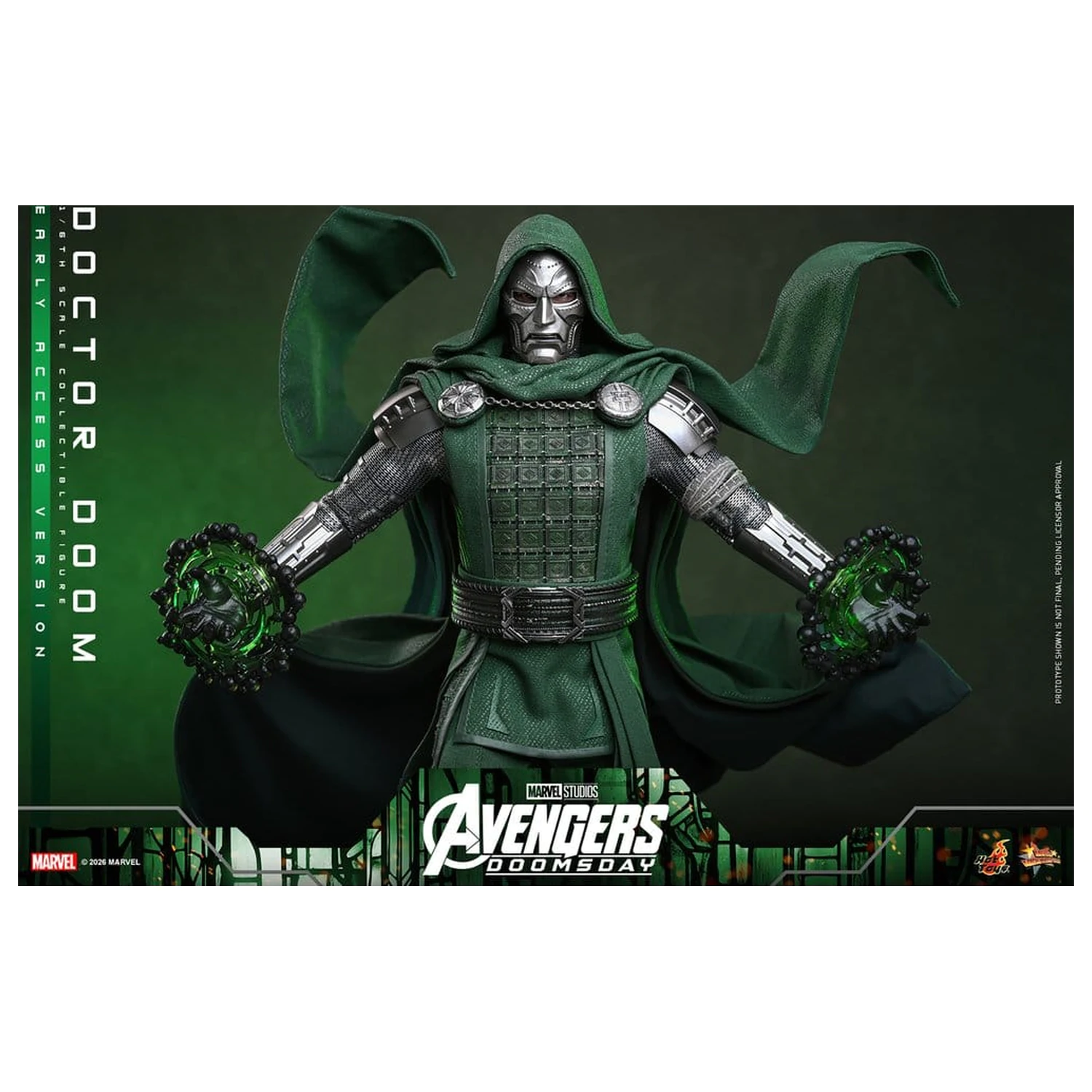 Avengers: Doomsday Film Meisterwerk Action-Figur 1/6 Doctor Doom 31 cm Produktfoto