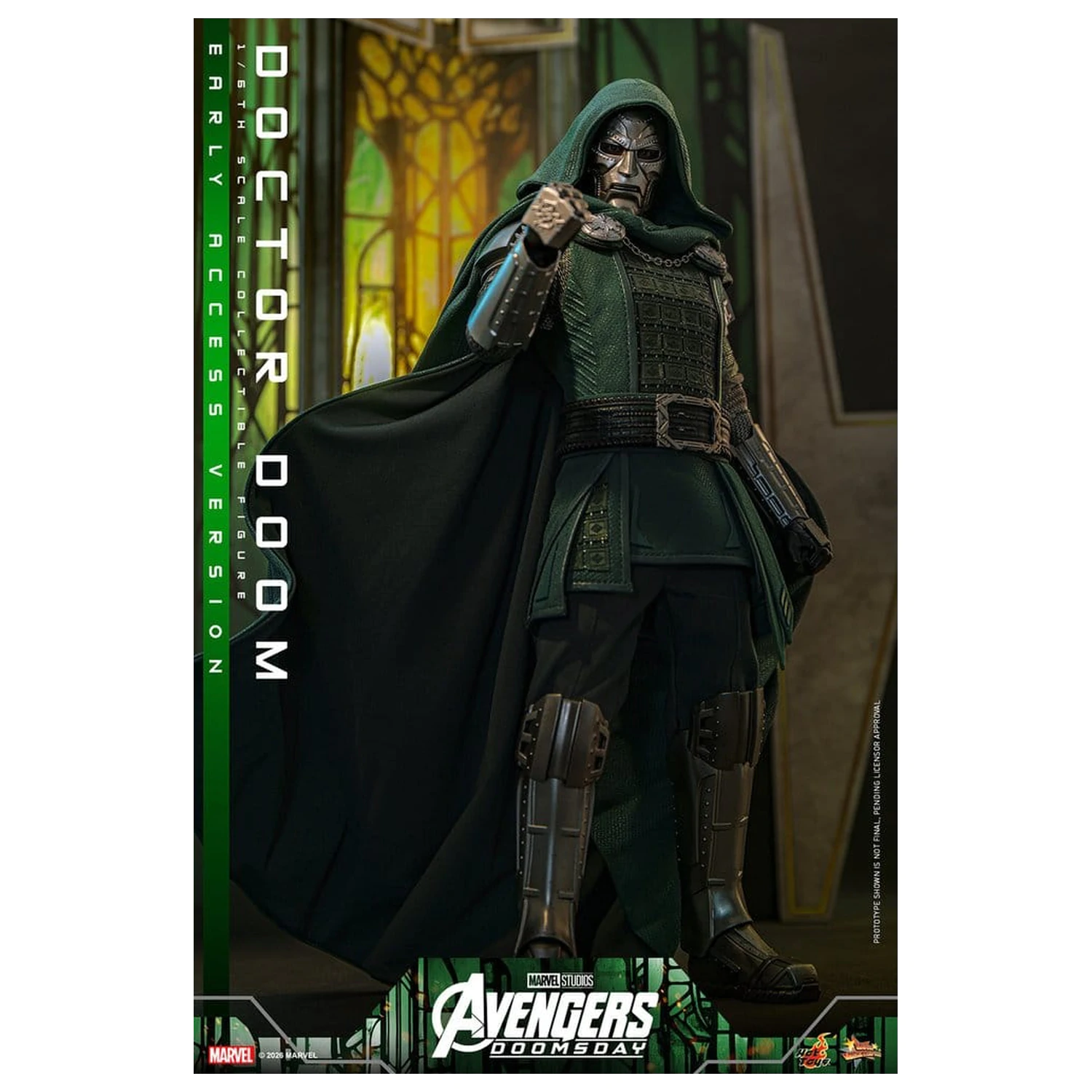 Avengers: Doomsday Film Meisterwerk Action-Figur 1/6 Doctor Doom 31 cm Produktfoto