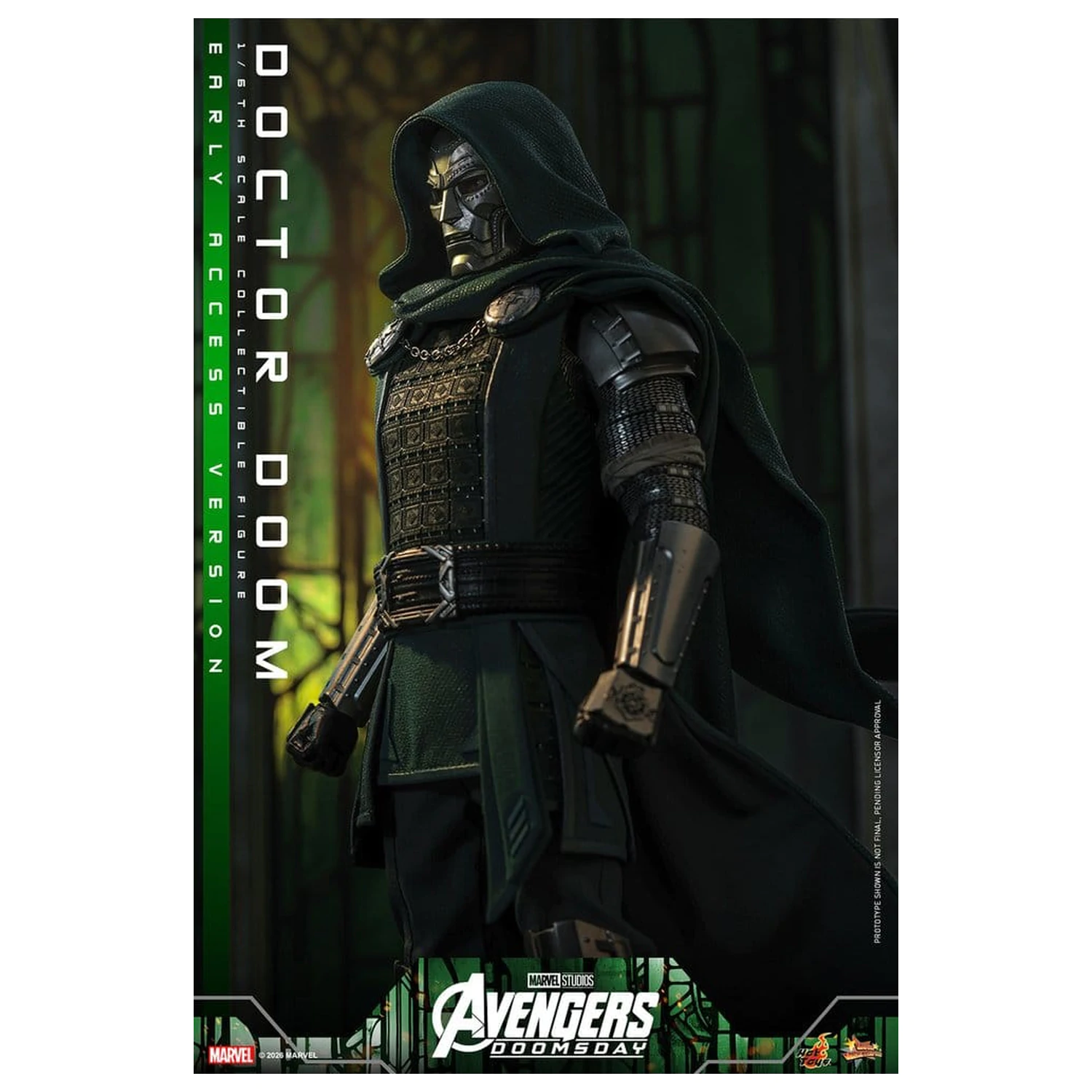 Avengers: Doomsday Film Meisterwerk Action-Figur 1/6 Doctor Doom 31 cm Produktfoto