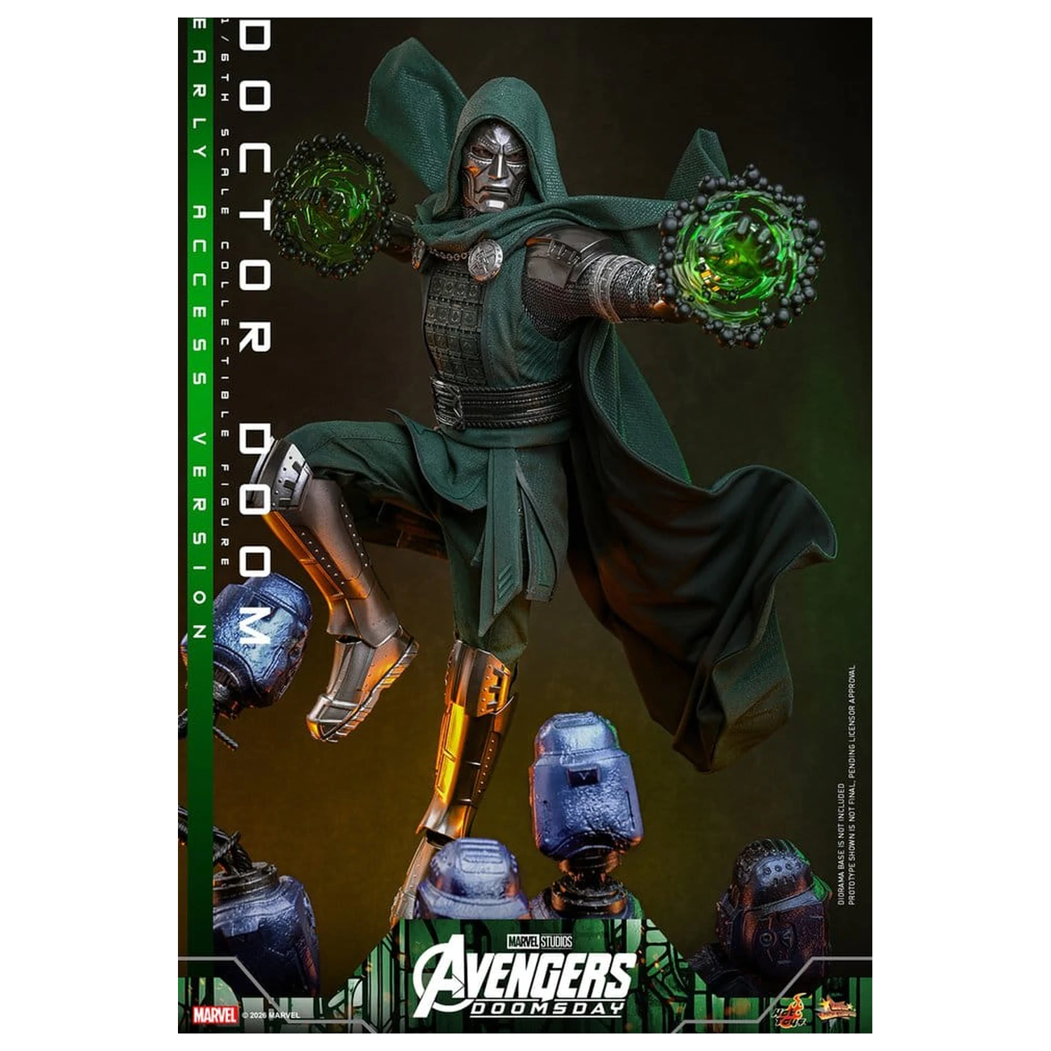 Avengers: Doomsday Film Meisterwerk Action-Figur 1/6 Doctor Doom 31 cm Produktfoto