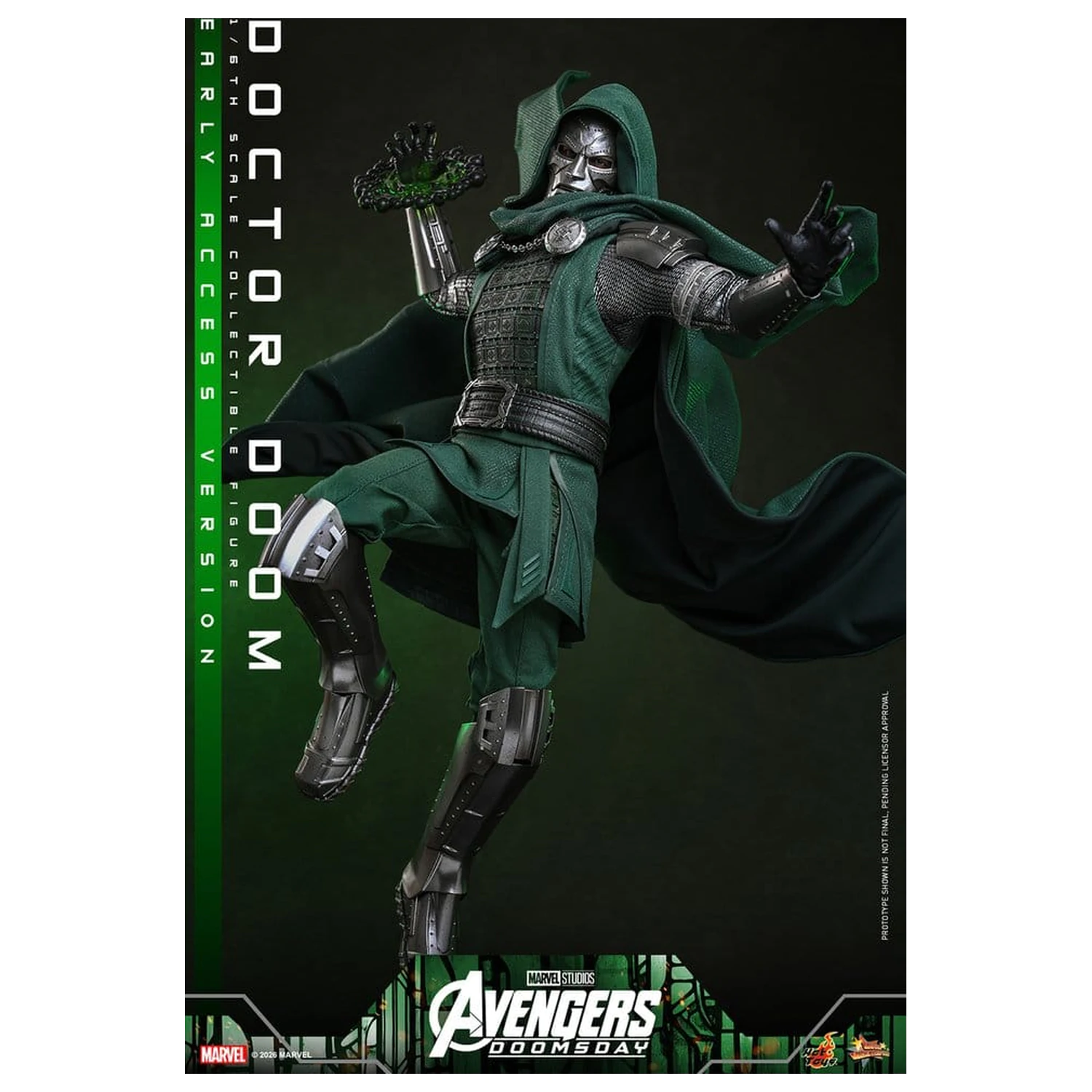 Avengers: Doomsday Film Meisterwerk Action-Figur 1/6 Doctor Doom 31 cm Produktfoto
